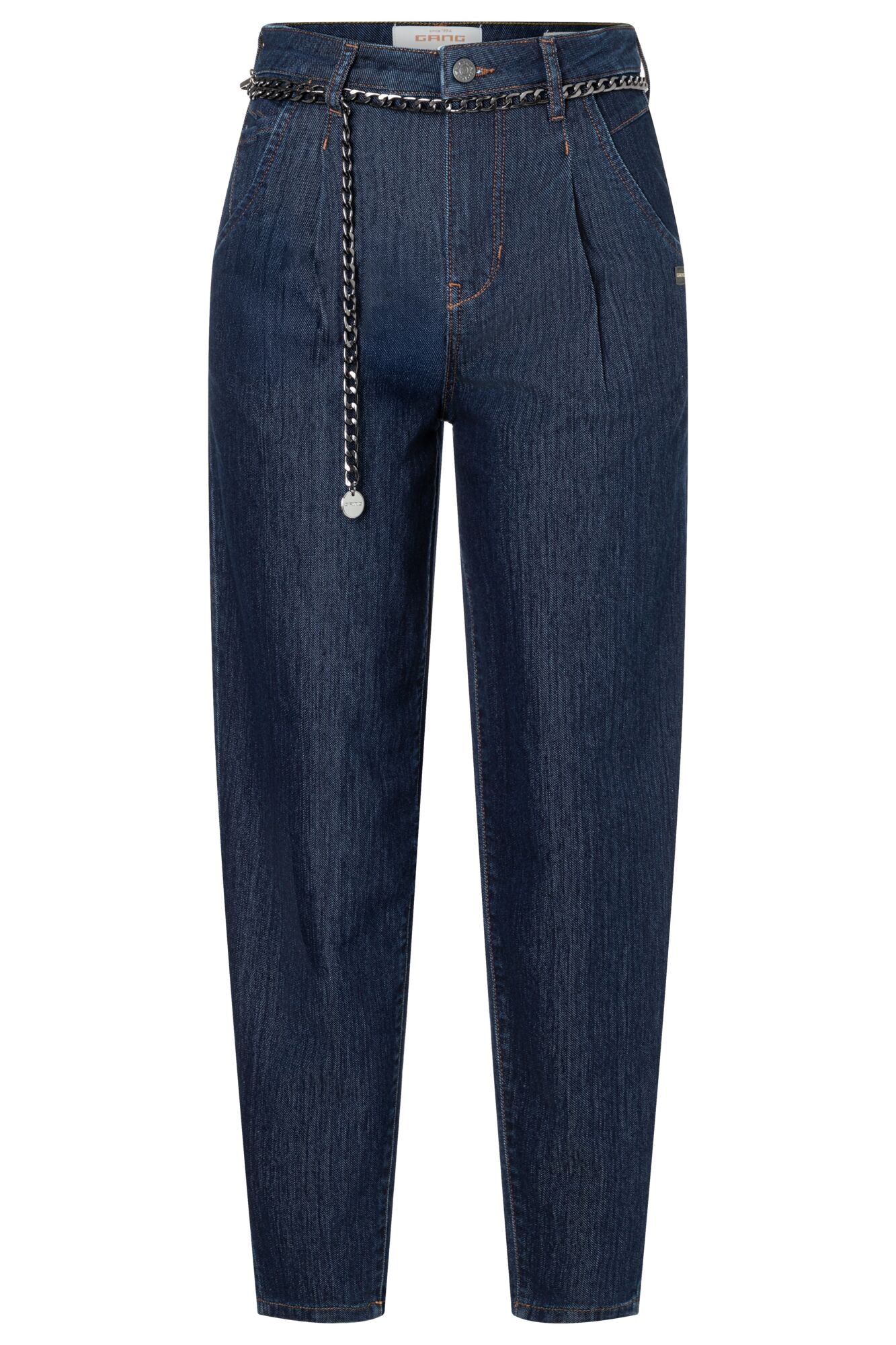 GANG 5-Pocket-Jeans »94SILVIA JOGGER« mit Metallgürtel