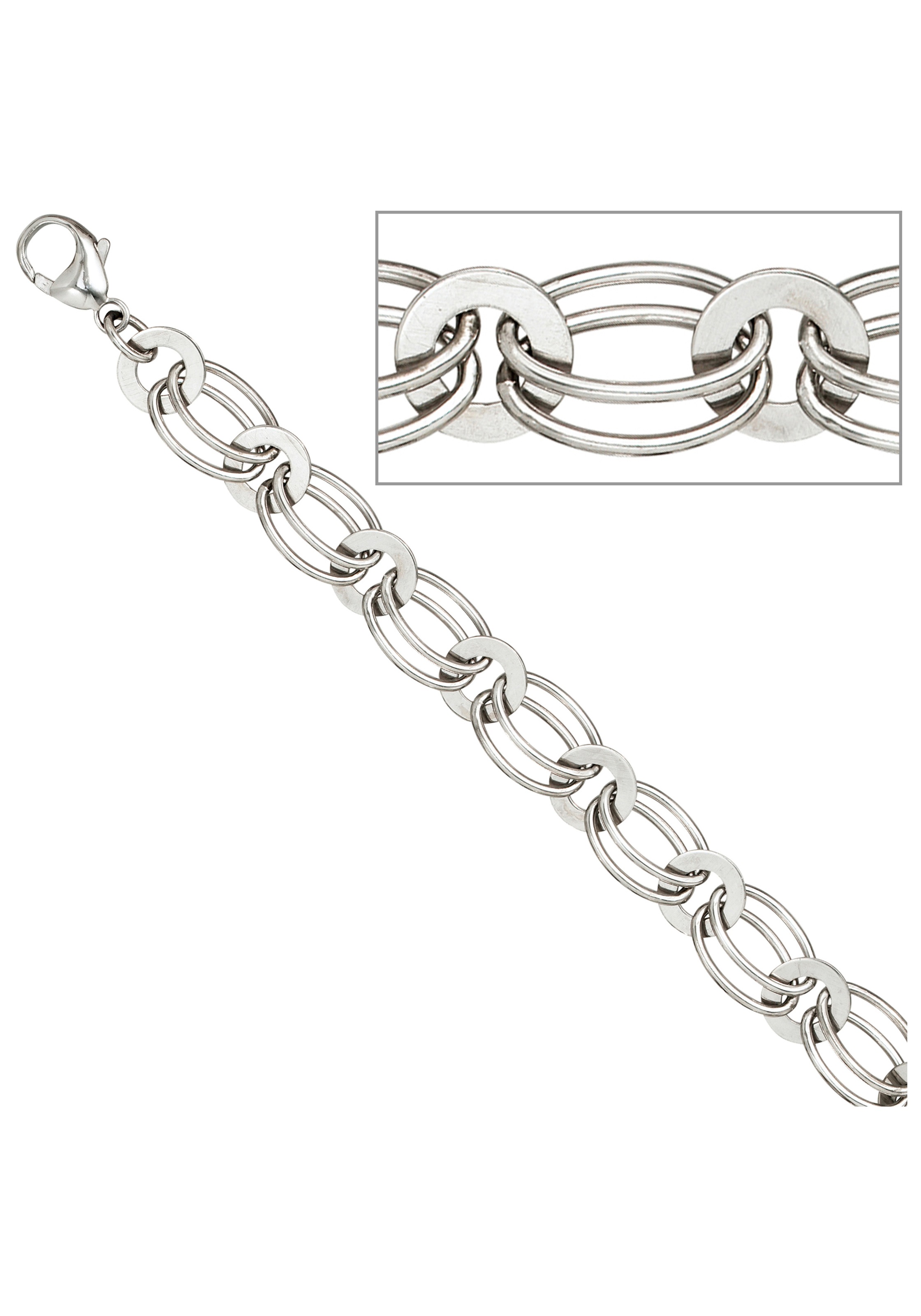 JOBO Statementkette »Kette Statement« 925 Silber 45 cm