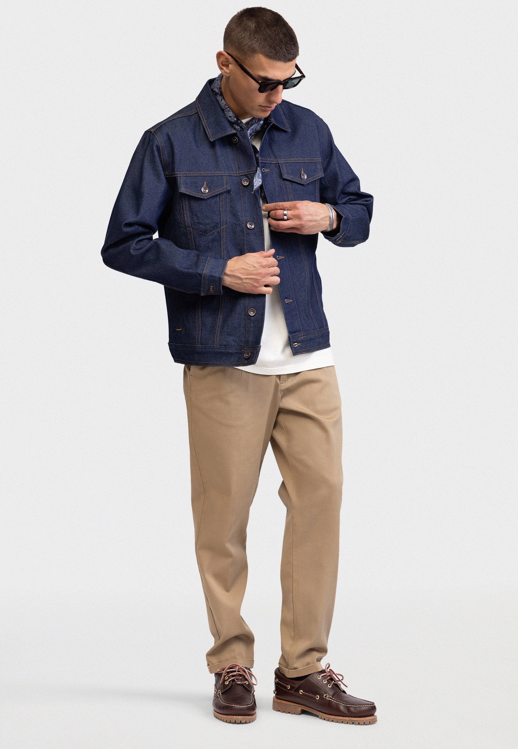 REDEFINED REBEL Funktionsjacke »Redefined Rebel Jacket RRAiden Jacket Denim REGULAR FIT«