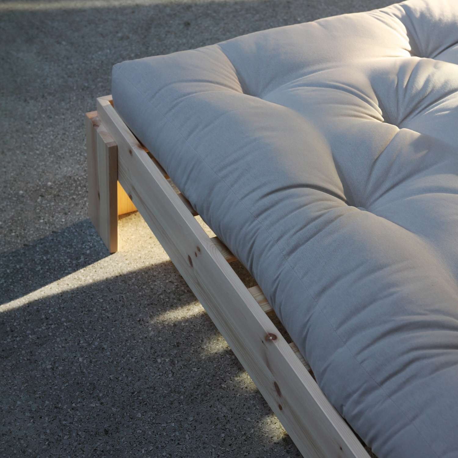 Karup Design Stauraumbett »Layers Bed Bench, Bettgestell mit Aufbewahrungsbank, mehrere Größen«, inkl. Lattenrost, excl. Matratze, FSC®-zertifiziertes Massivholz