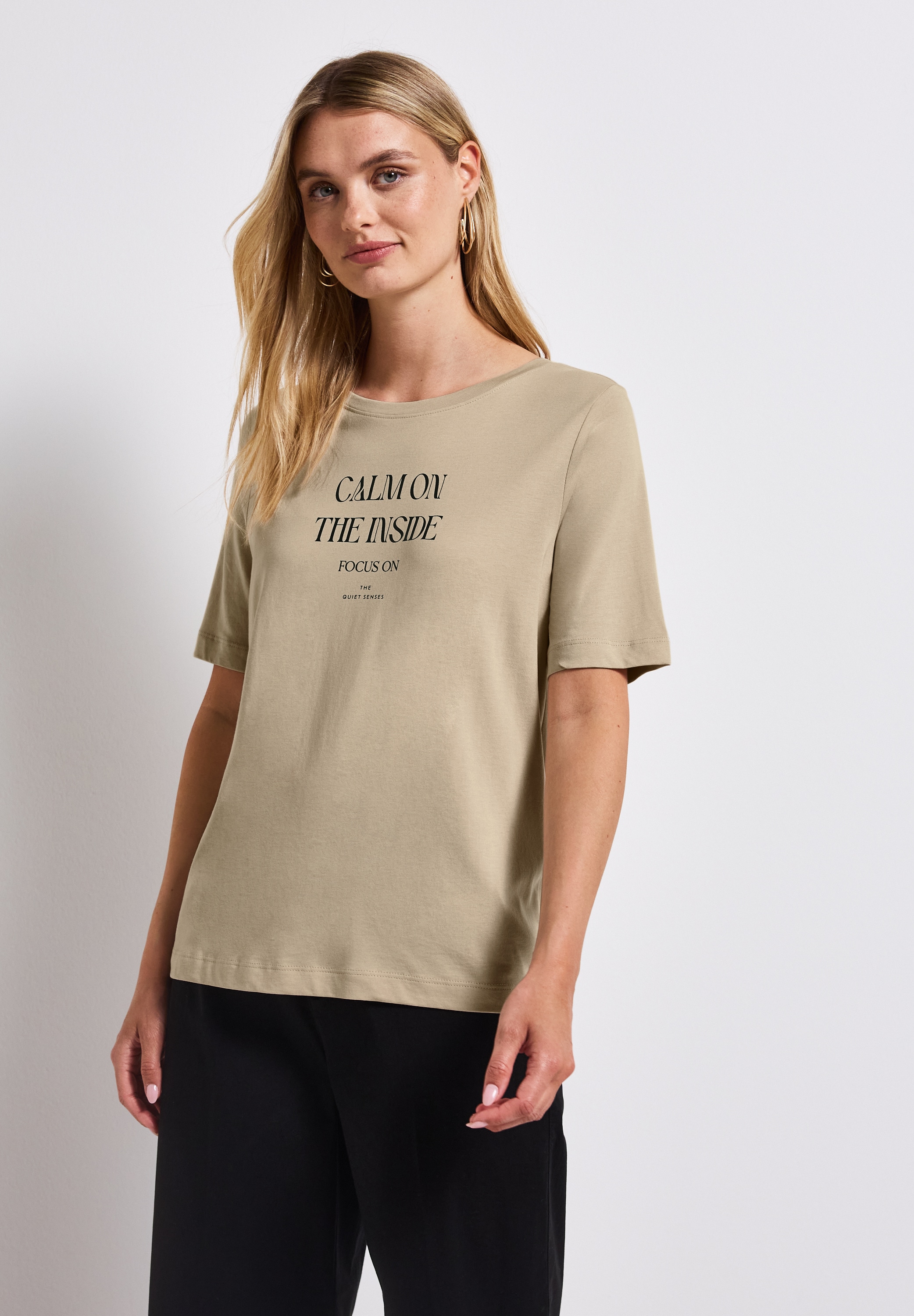 STREET ONE Print-Shirt, im soften Baumwoll-Mix günstig online kaufen