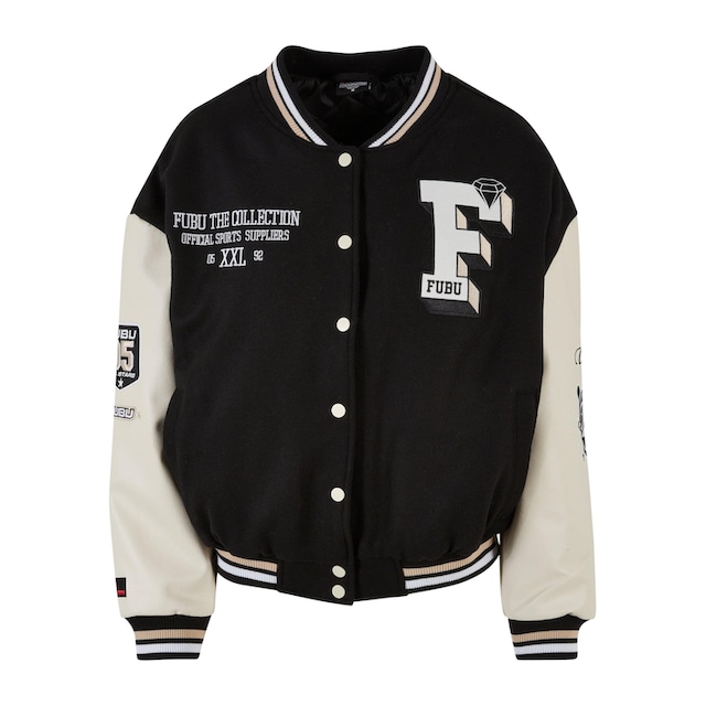 Fubu Sommerjacke »Damen FW231-017-1 FUBU College Varsity Jacket«, (1 St.),  ohne Kapuze für bestellen | BAUR