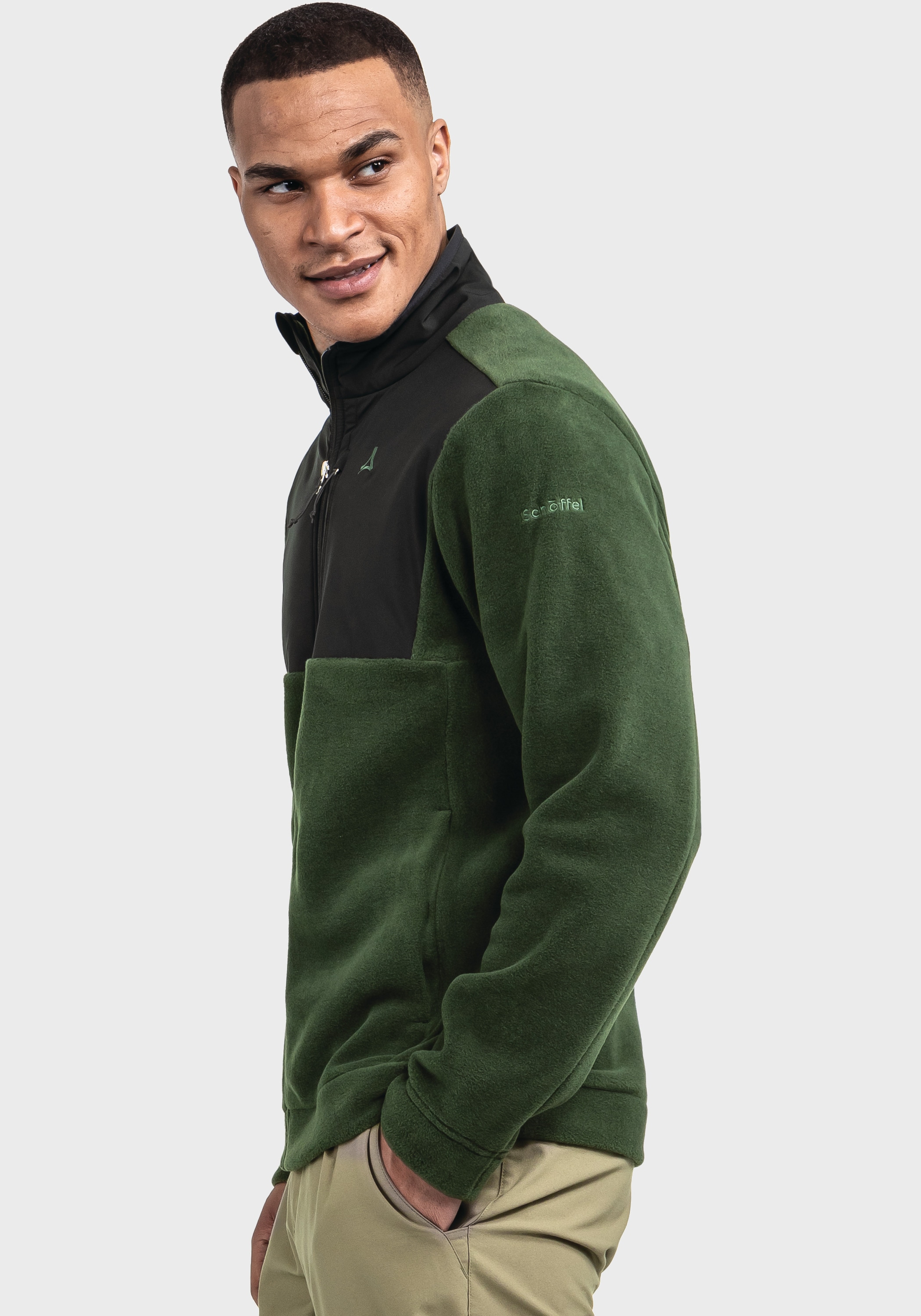 Schöffel Fleecejacke »Urban Fleece Jk Style Gregale MNS«, ohne Kapuze
