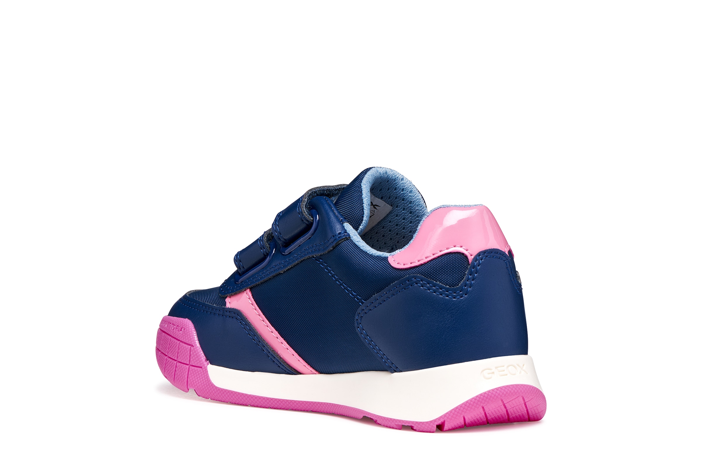 Geox Sneaker  Halbschuh mit Kontrastbesätzen, Größenschablone zum Download