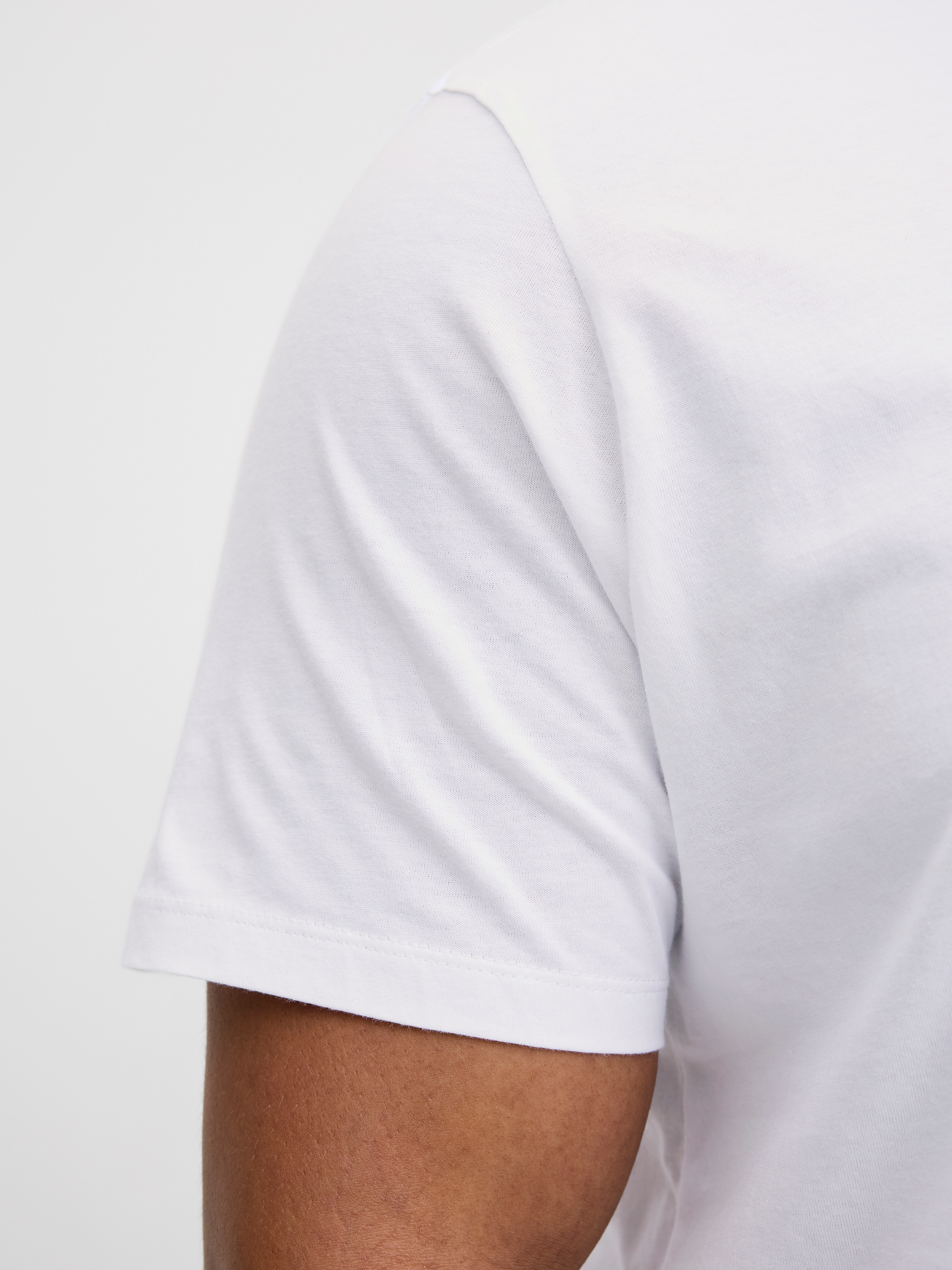 Jack & Jones PlusSize Print-Shirt »JORCANGGU TEE SS CREW NECK FST PLS«, mit Logo Print