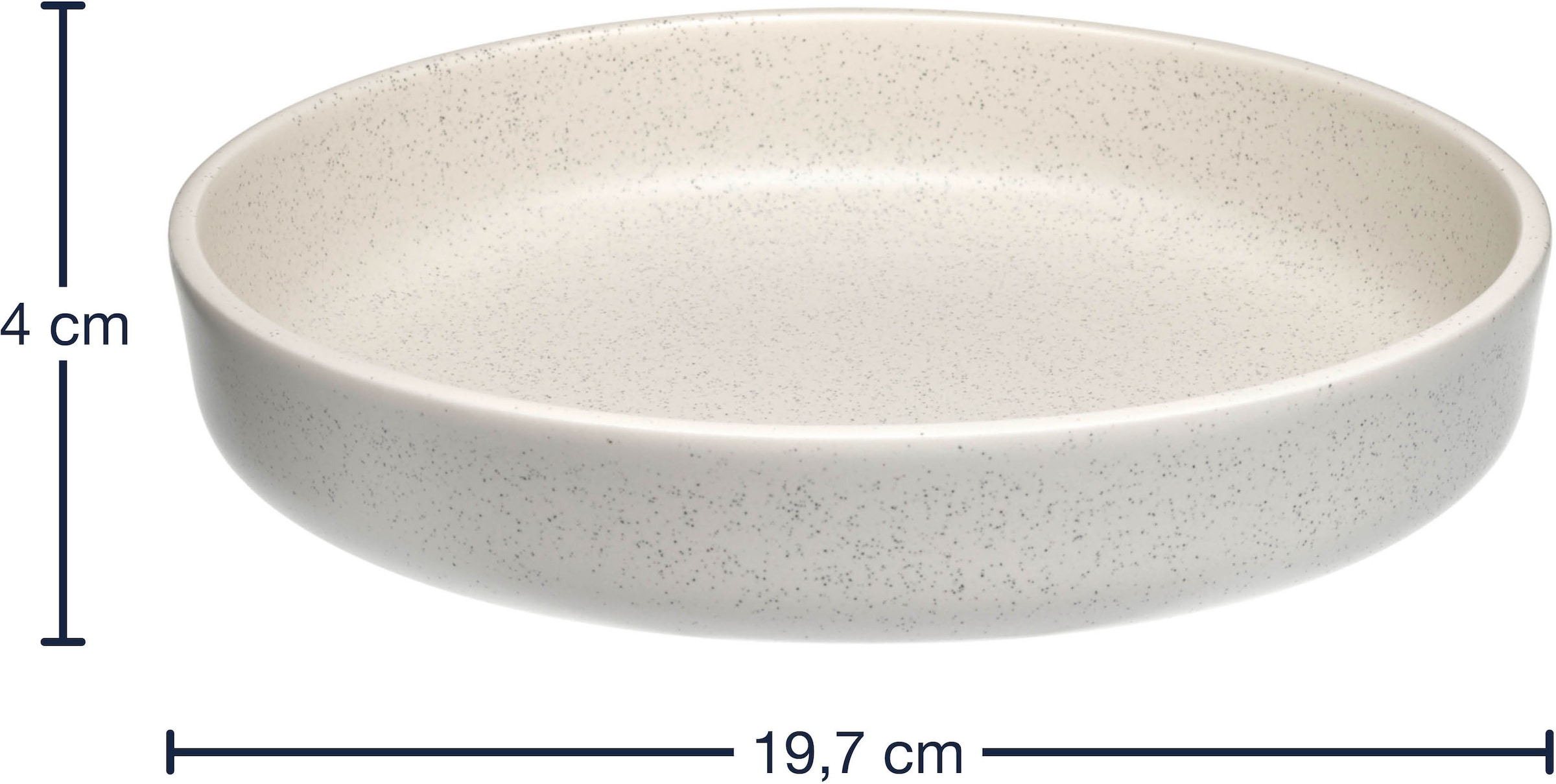 LEONARDO Teller-Set »Suppenteller ROMA, Keramikteller, ca. 20 cm, 6-teilig«, (Set, 6 tlg.), Geschirr-Set, Service, spülmaschinengeeignet