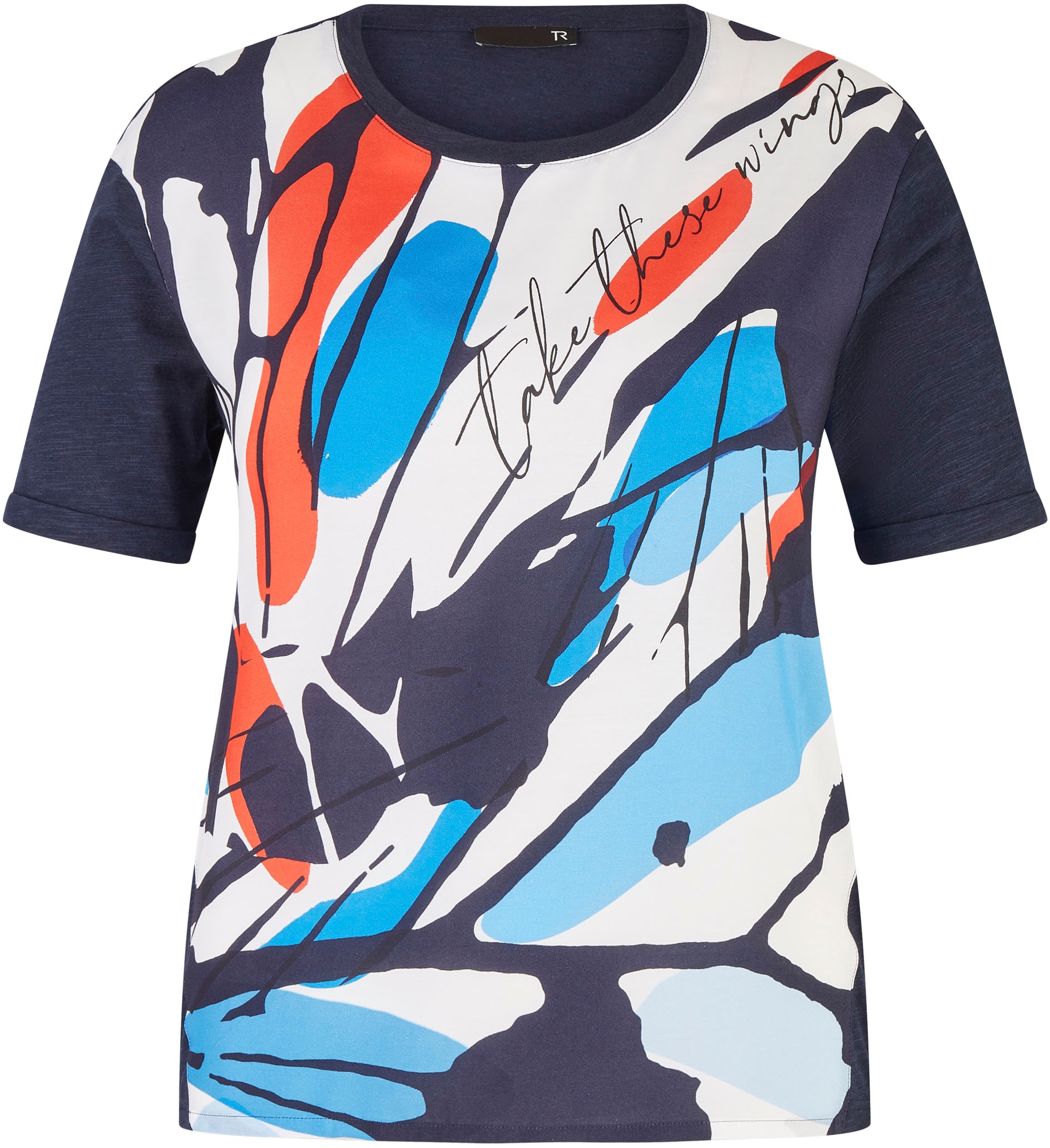 bestellen für Print-Shirt BAUR T-Shirt« Rabe | MODEN »RABE