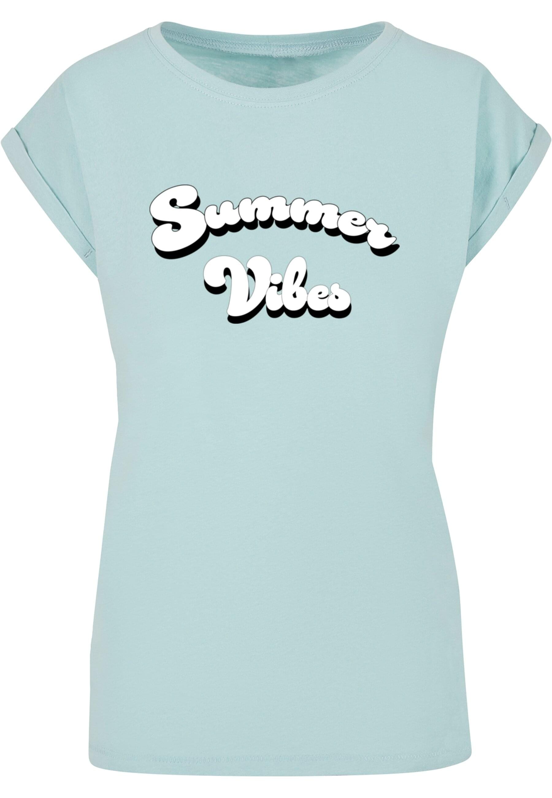 Merchcode T-Shirt "Merchcode Damen Ladies Summer Vibes Extended Shoulder Te günstig online kaufen