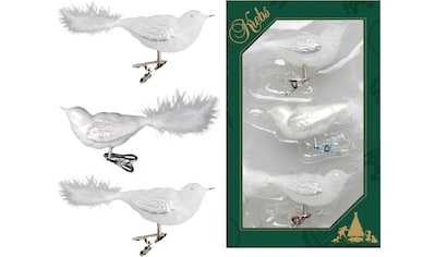 Weihnachtsbaumklammer »CBK80873, Weihnachtsdeko, Christbaumschmuck«, (Set, 3 tlg.)