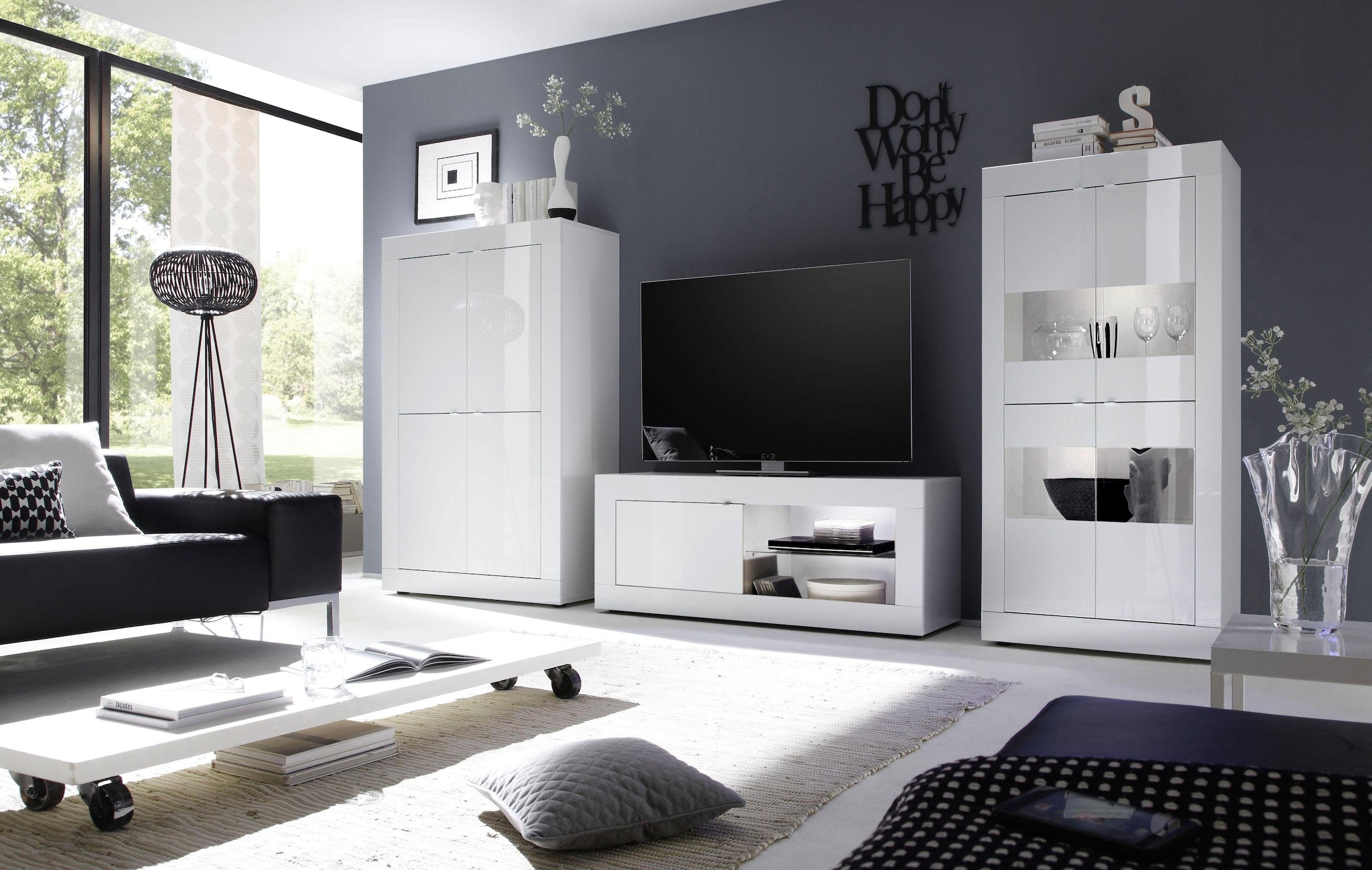 INOSIGN Highboard »Basic«, Höhe 162 cm