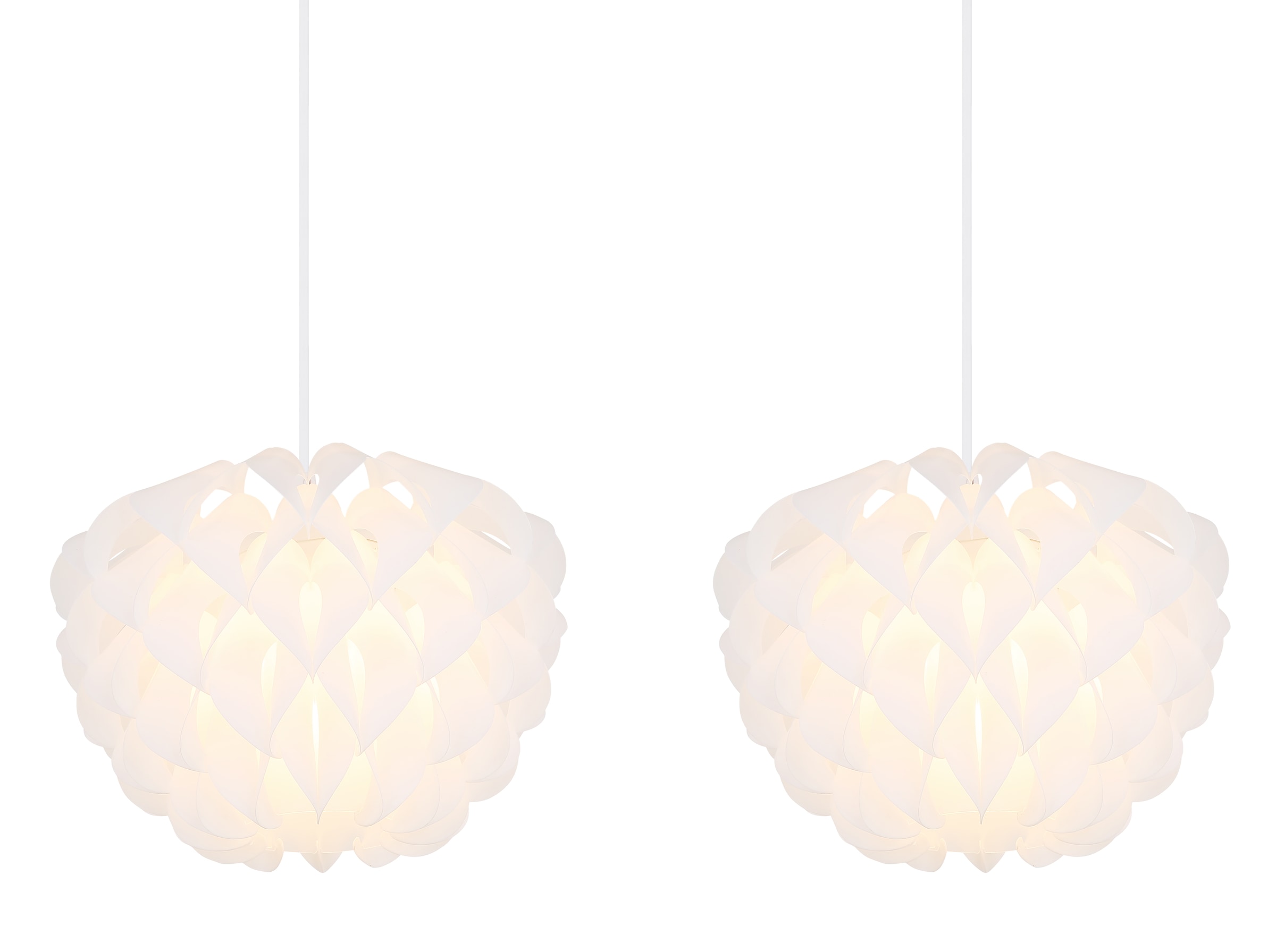 GLOBO LIGHTING Hängeleuchte »IRENE«, Leuchtmittel E14 | ohne Leuchtmittel, Hängelampe/Pendelleuchte/Esszimmer/Wohnzimmer/Esstisch