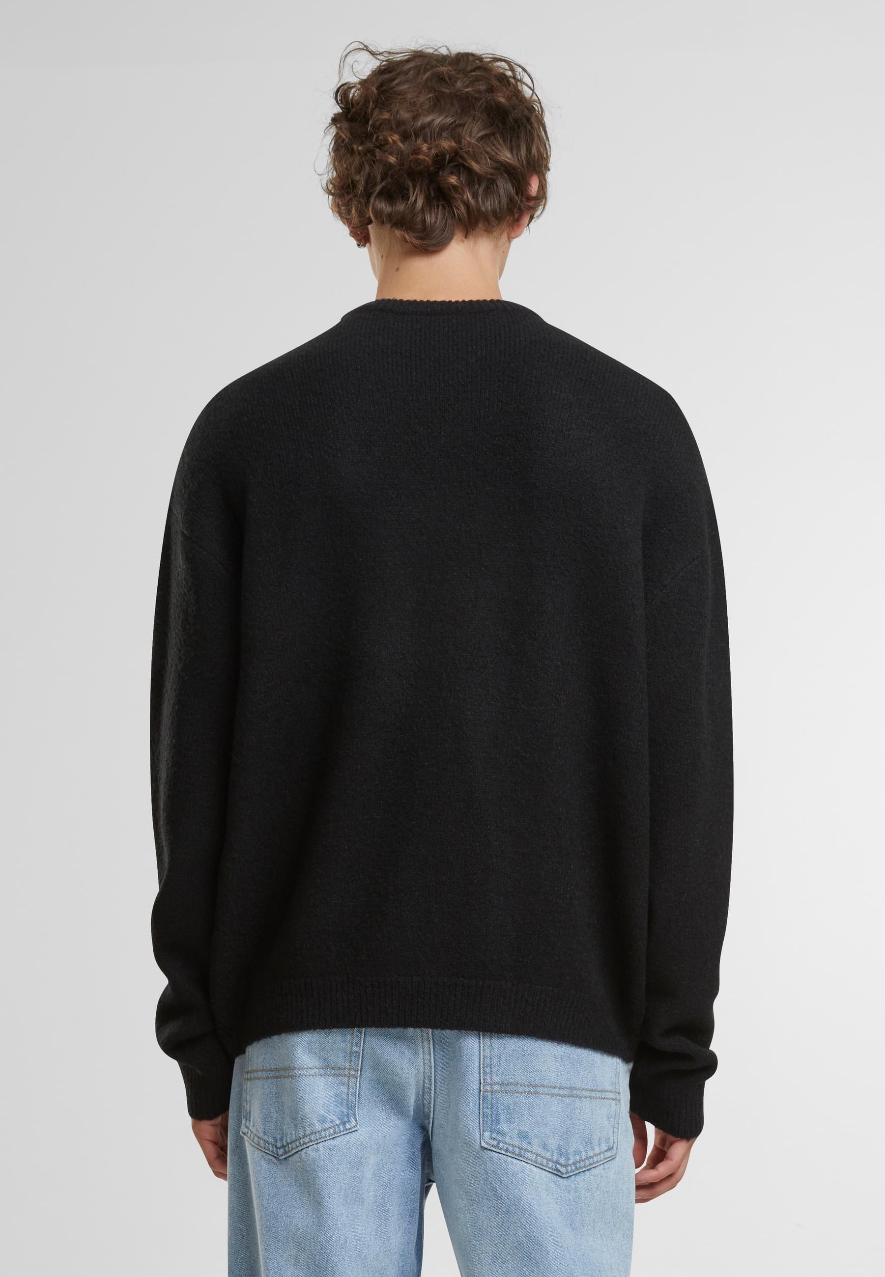 URBAN CLASSICS Rundhalspullover »Urban Classics Herren Oversized Chunky Sweater«, (1 tlg.)