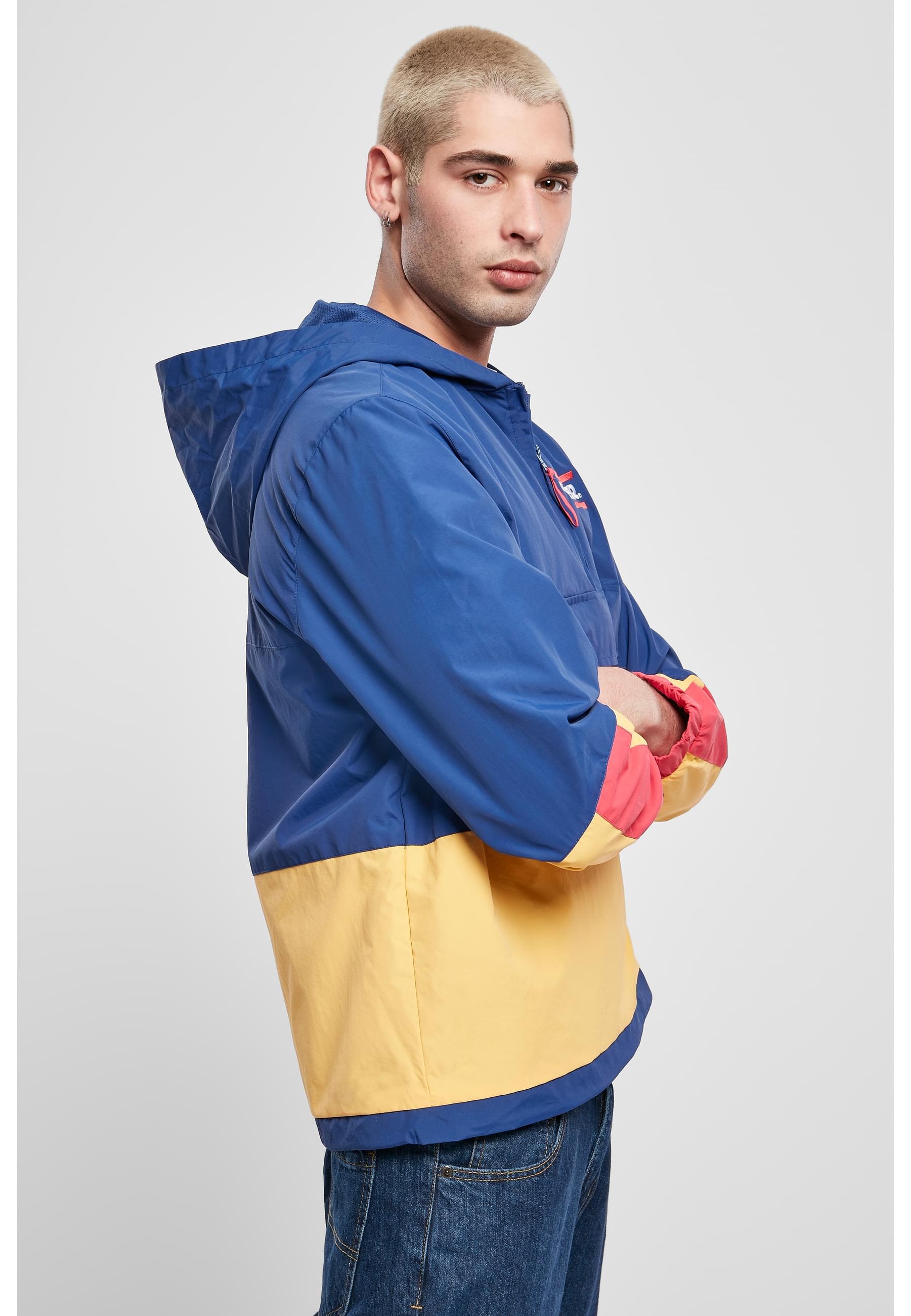 Starter Black Label Allwetterjacke »Starter Black Label Herren Starter Multicolored Logo Windbreaker« 1 Stk. tlg. mit Kapuze