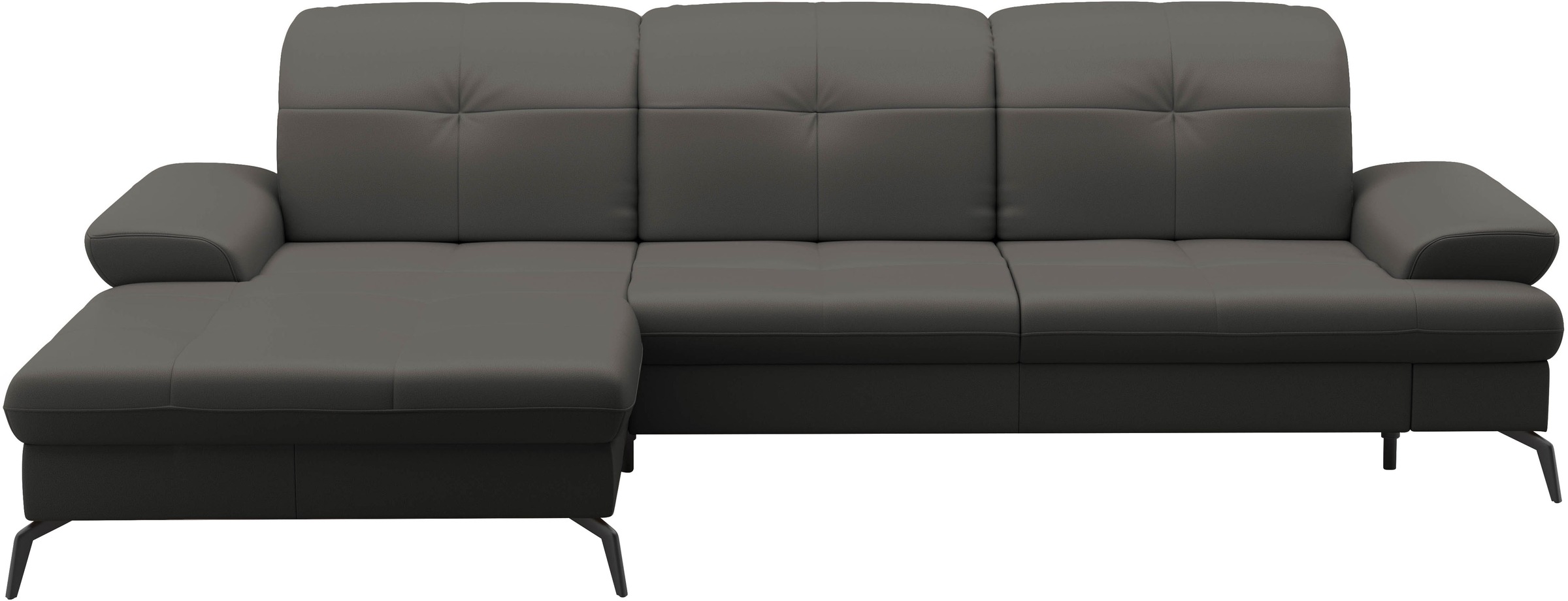 sit&more Ecksofa "Amica, L-Form, inkl. Sitztiefenverstellung & Armteilverst günstig online kaufen