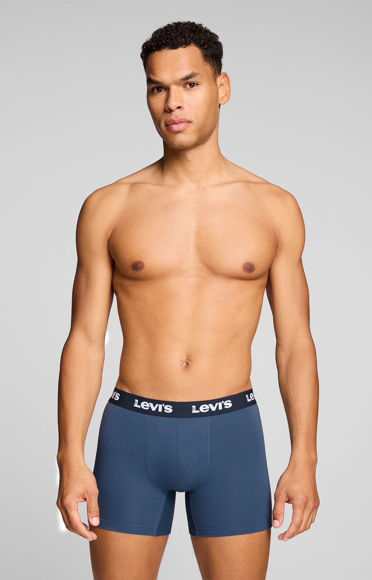 Levi's® Boxer »LEVIS MEN REPEAT LOGO BOXER BRIEF« 2er Pack,  ohne Eingriff, Logobund, elastisch