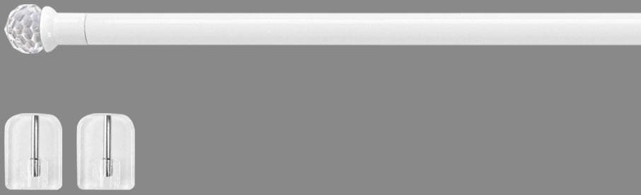 Good Life Vitragenstange "Crystal" Ø 10 mm 1 läufig-läufig ausziehbar günstig online kaufen