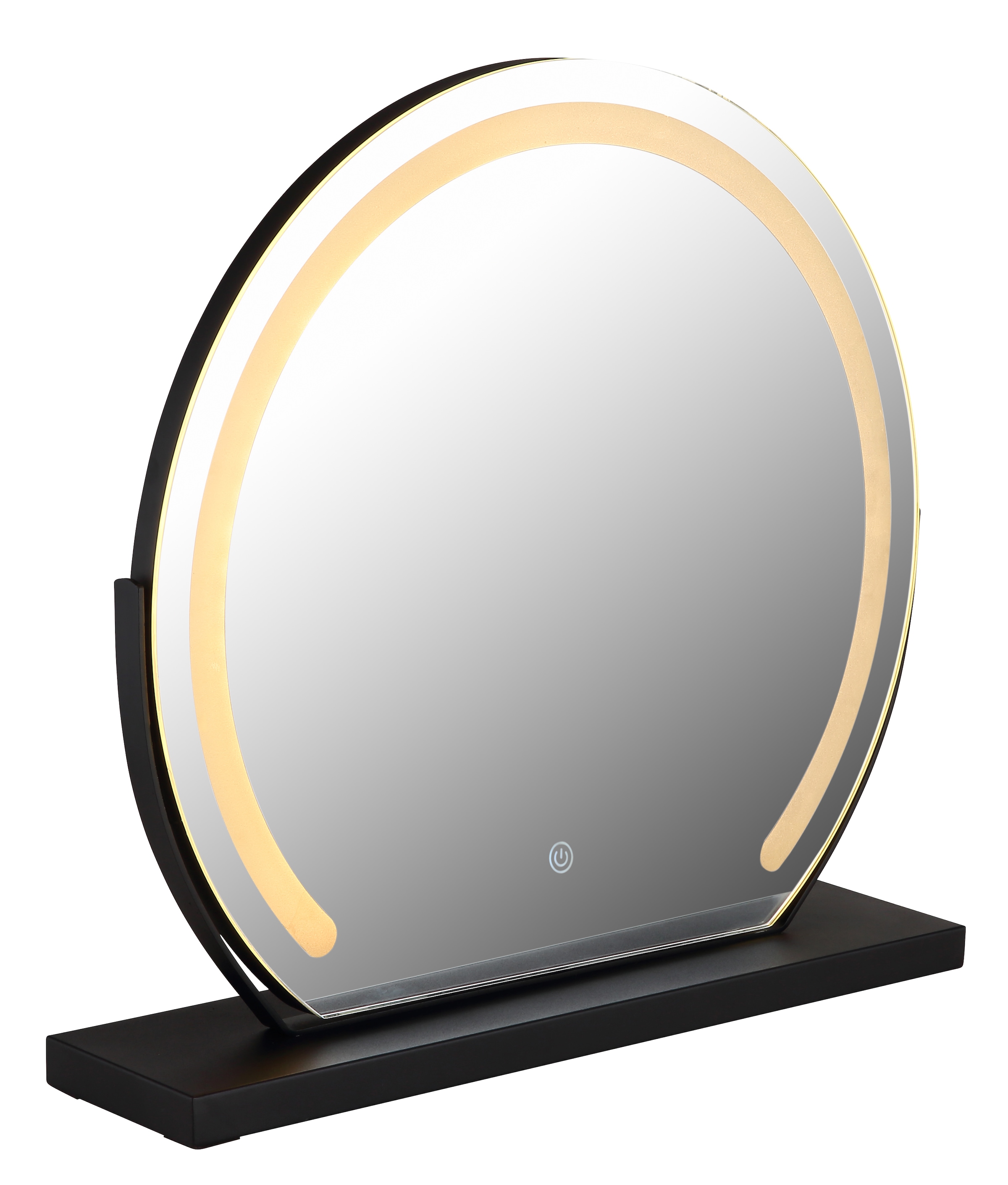 GLOBO LIGHTING LED Spiegelleuchte »RIVAS«, Leuchtmittel LED-Modul | LED fest integriert, Spiegel/Touch Ein/Aus/IP44/Touchdimmer/ LxBxH: 520x120x485mm