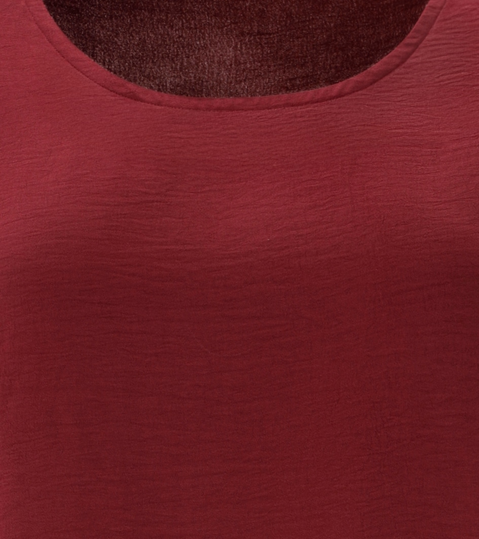 Aniston PLUS Schlupfbluse in weicher Pique-Qualität - NEUE KOLLEKTION