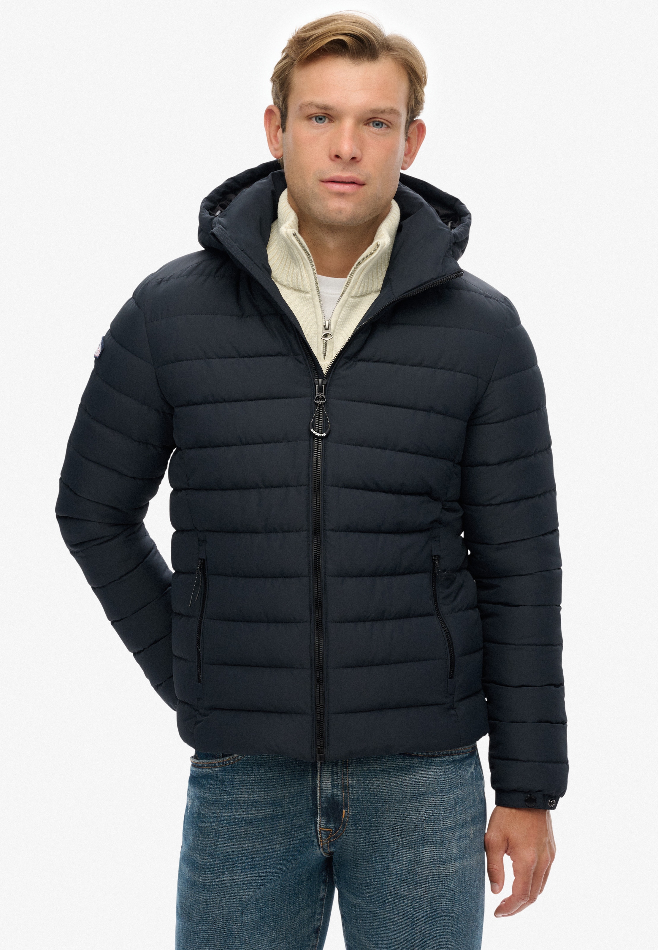 Superdry Steppjacke "HOODED FUJI PADDED JACKET", mit Kapuze günstig online kaufen