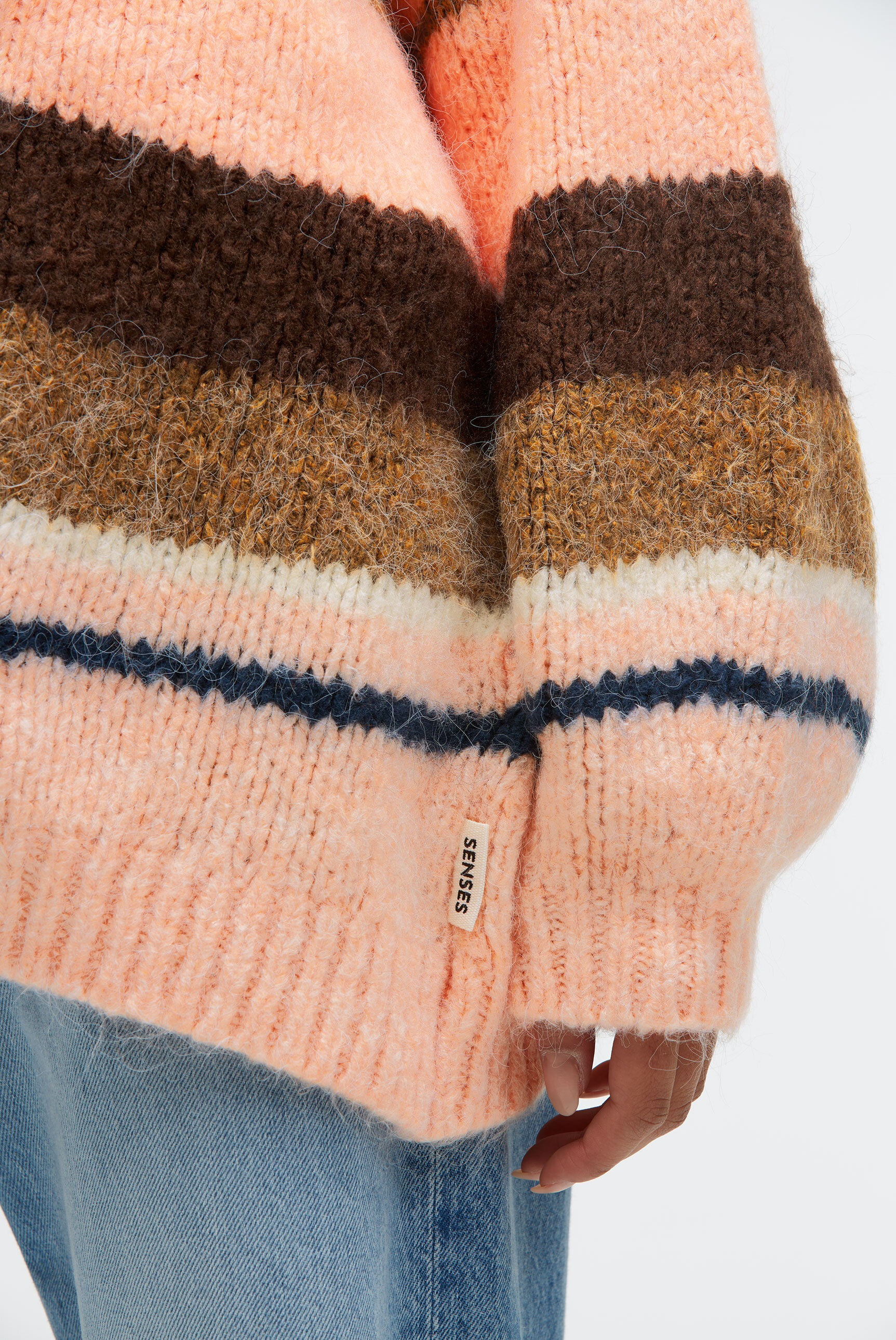 SENSES.THE LABEL Strickjacke in weicher Haptik