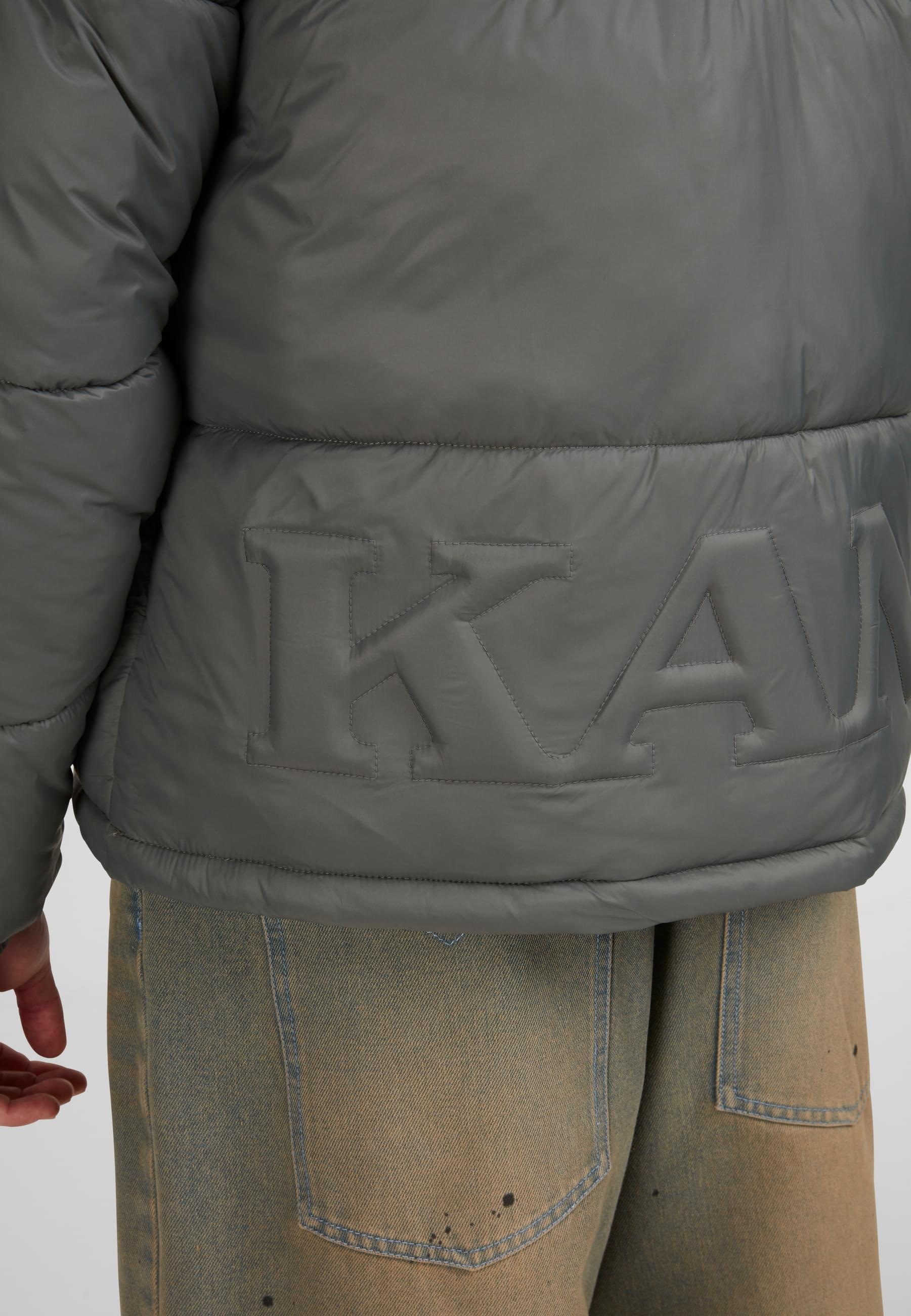 Karl Kani Winterjacke »Karl Kani Small Signature Embossed Logo Puffer Jacket«, (1 St.), ohne Kapuze