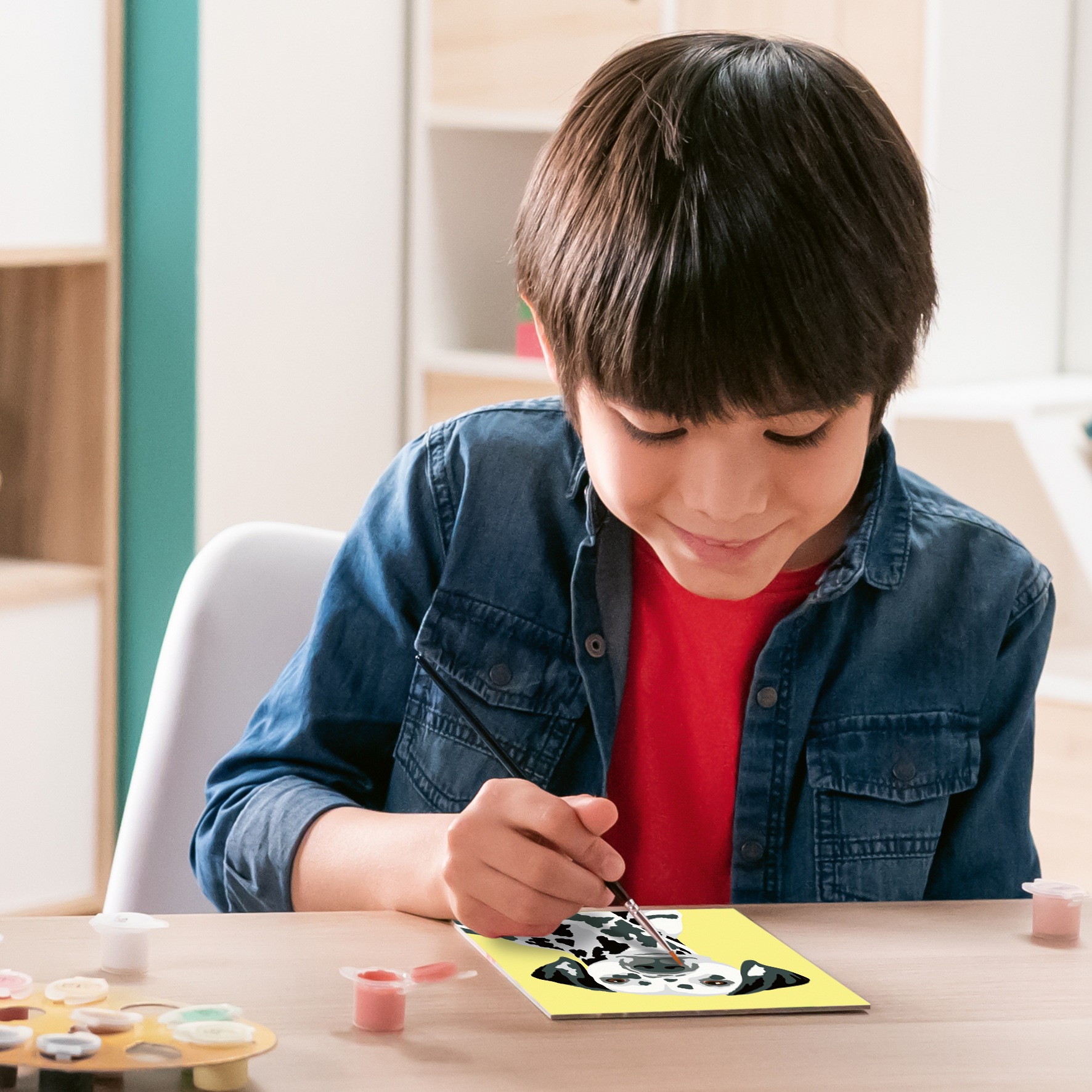 Ravensburger Malen nach Zahlen »CreArt, Niedlicher Hund«, Made in Europe