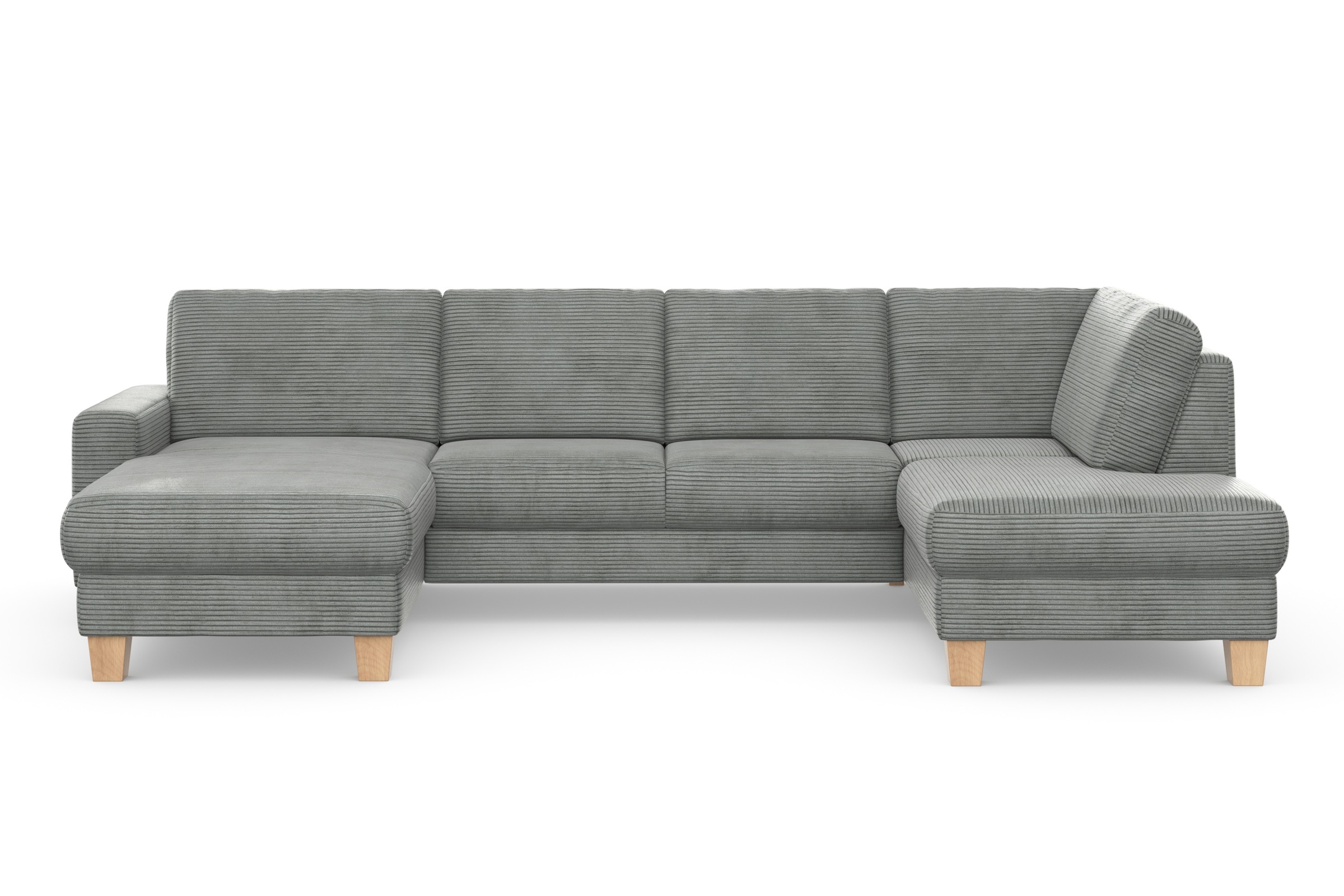 Home affaire Wohnlandschaft "Summer U-Form" mit oder ohne Bettfunktion und günstig online kaufen