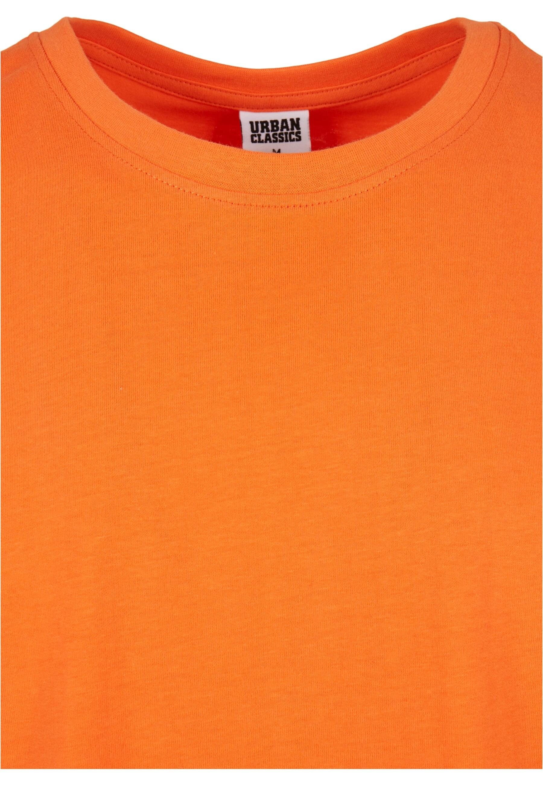 URBAN CLASSICS T-Shirt »Urban Classics Herren Long Shaped Turnup Tee«, (1 tlg.)