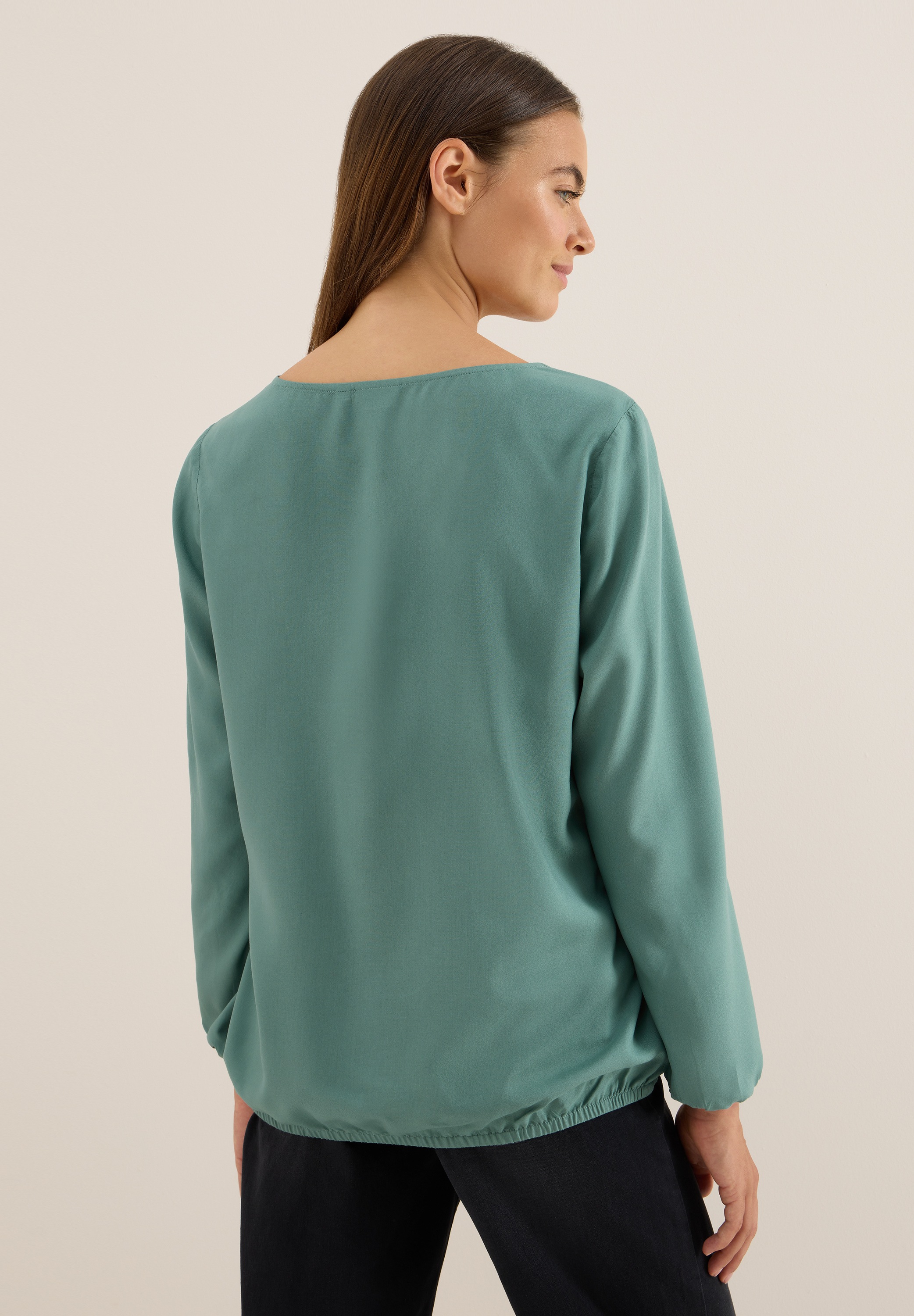 Cecil Langarmbluse aus softer Viskose günstig online kaufen