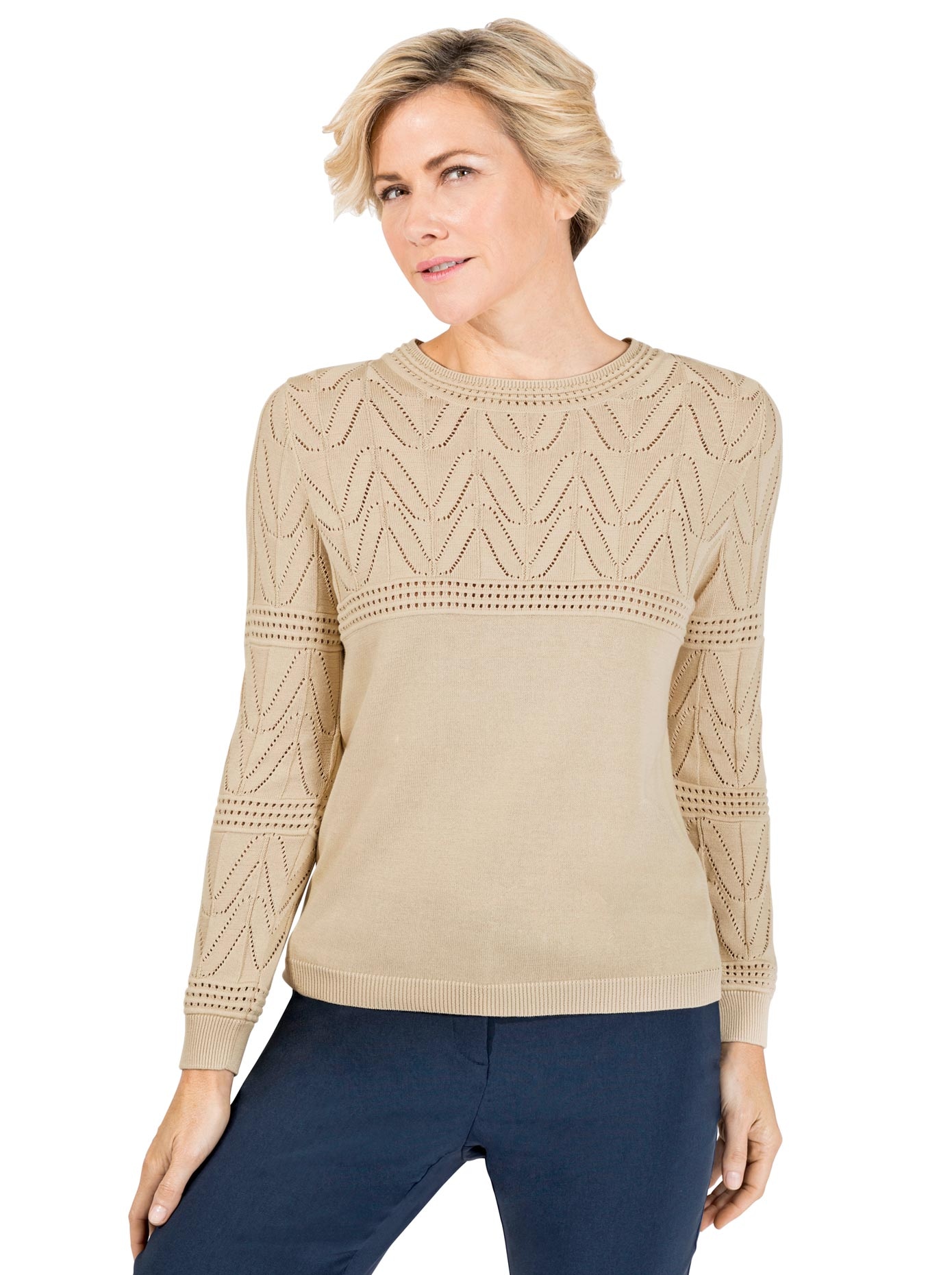 Classic Ajourpullover »Pullover«