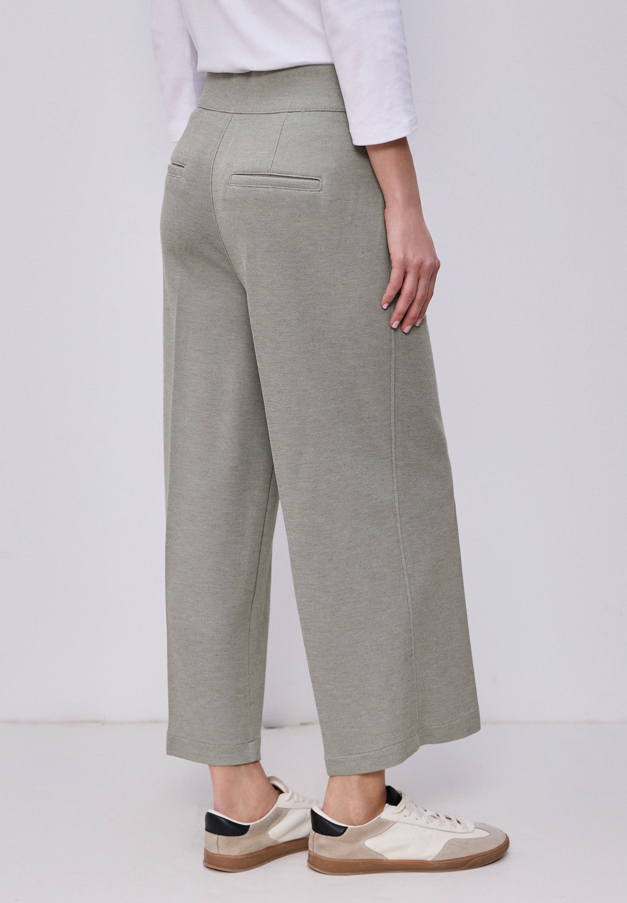 STREET ONE Jerseyhose mit Wide Legs günstig online kaufen