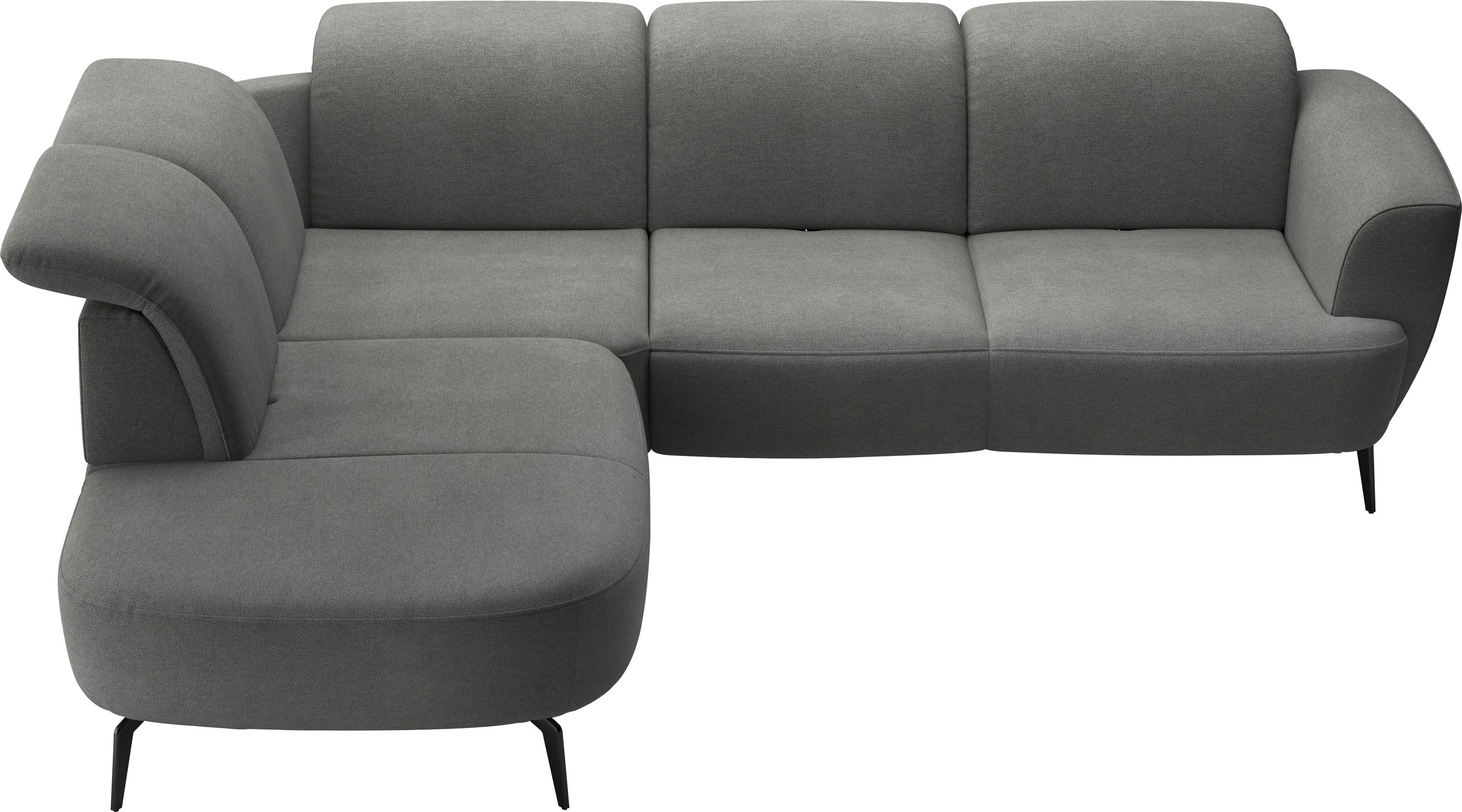 sit&more Ecksofa "Zoe" ink.Sitztiefenverstellung, wahlweise mit Kopfteilver günstig online kaufen