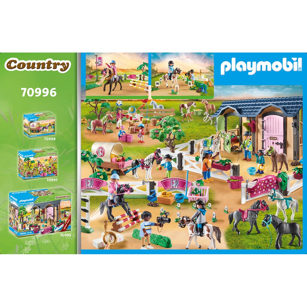 Playmobil® Konstruktions-Spielset »Reitturnier (70996), Country«, (188 St.)