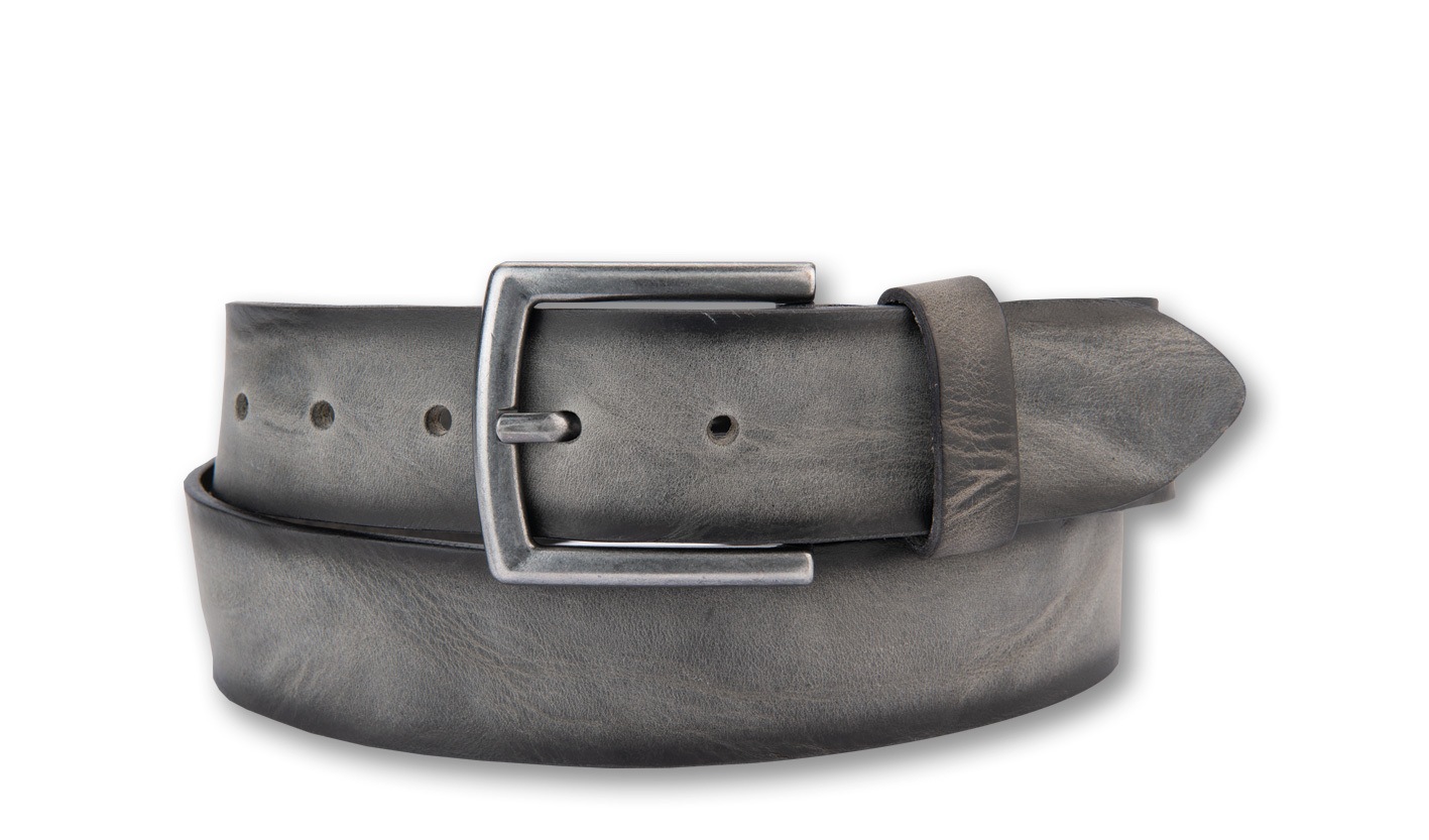 Ledergürtel BERND GÖTZ "Ledergürtel mit zeitlos aktueller Farbauswahl", Herren, Gr. 85, taupe, Rindsleder, Gürtel Ledergürtel
