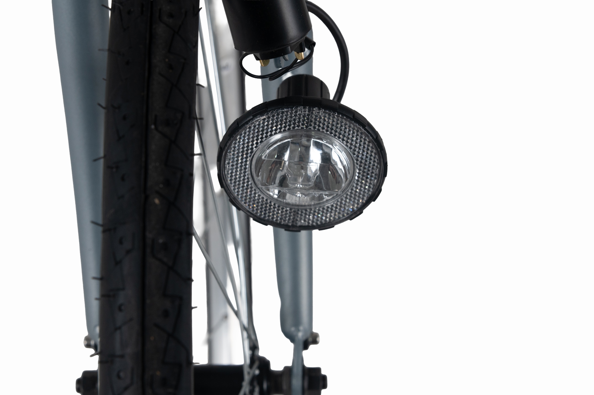 Dacapo Cityrad »DaCapo Citybike 26'' Cantaloupe Silver mit Korb RH 48 cm« 6 Gang Shimano Tourney Schaltwerk Kettenschaltung