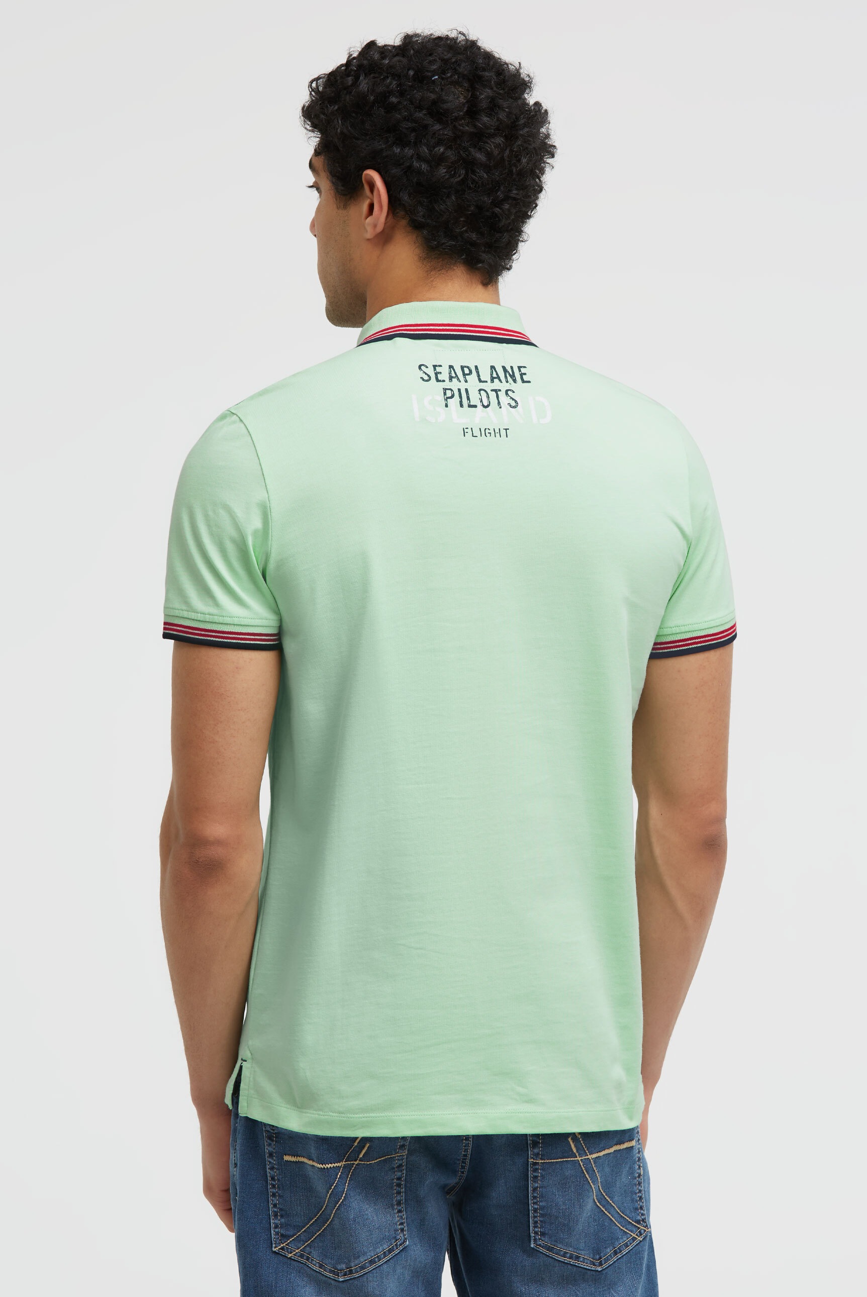CAMP DAVID Poloshirt aus Baumwolle