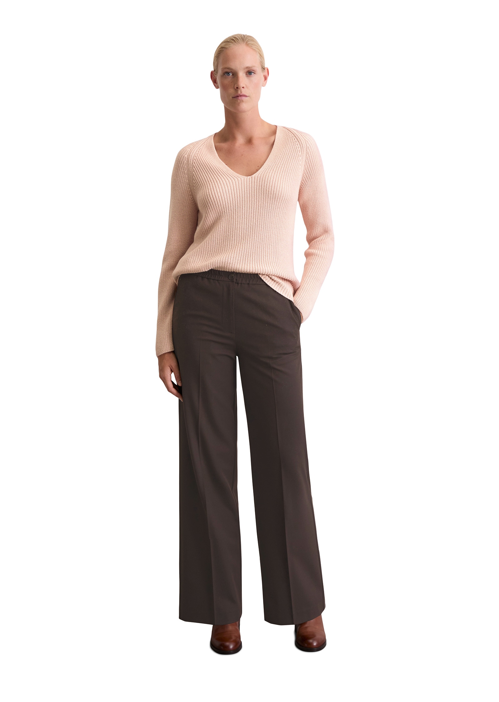 Marc O'Polo Strickpullover »aus softem Baumwoll-Garn«