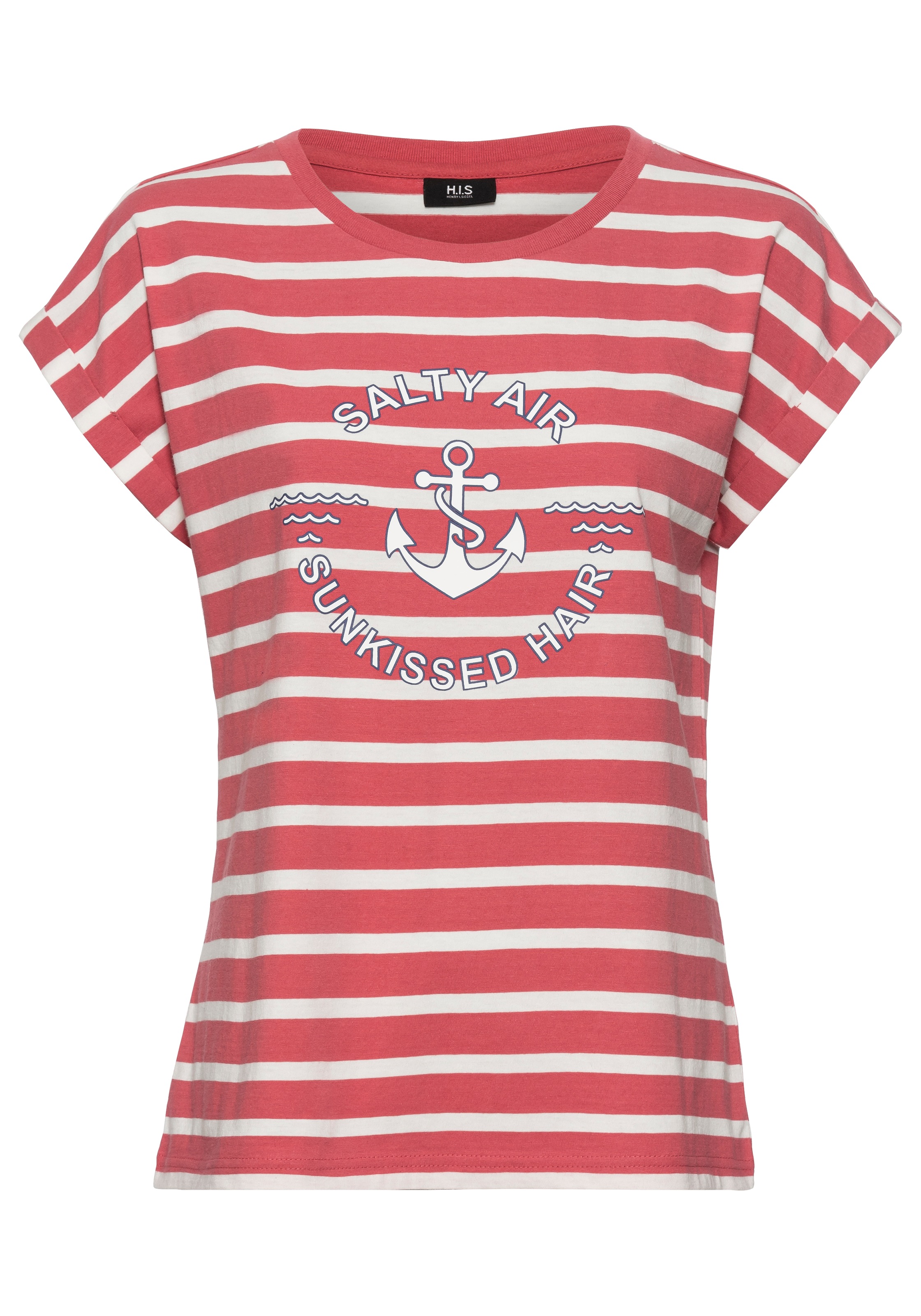 H.I.S T-Shirt, 1 Stk. mit kurzen Ärmeln günstig online kaufen