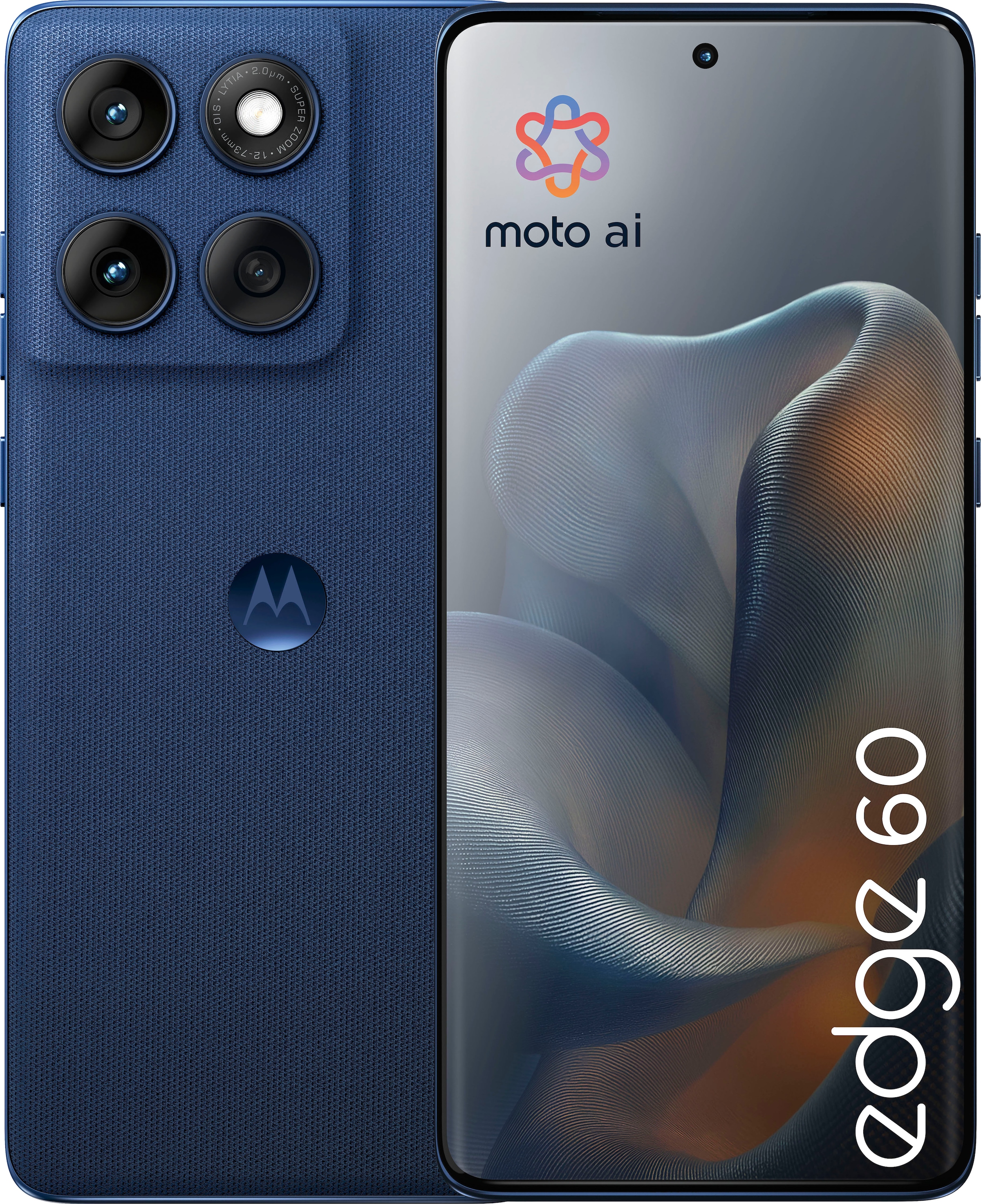 Motorola Smartphone »Edge 60 512GB«, Pantone® Gibraltar Sea