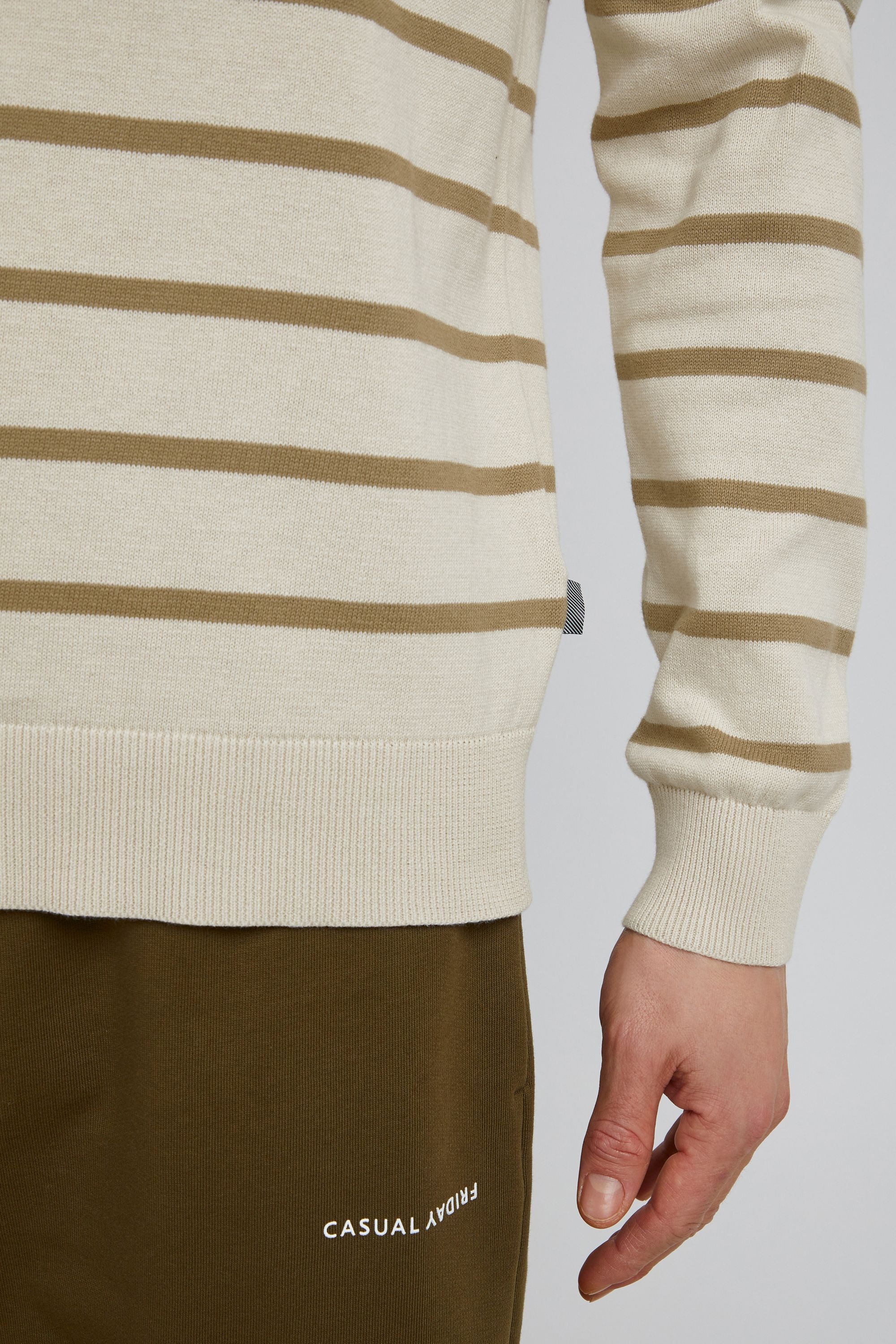 !Solid Strickfleece-Pullover »Strickpullover SDBrice«