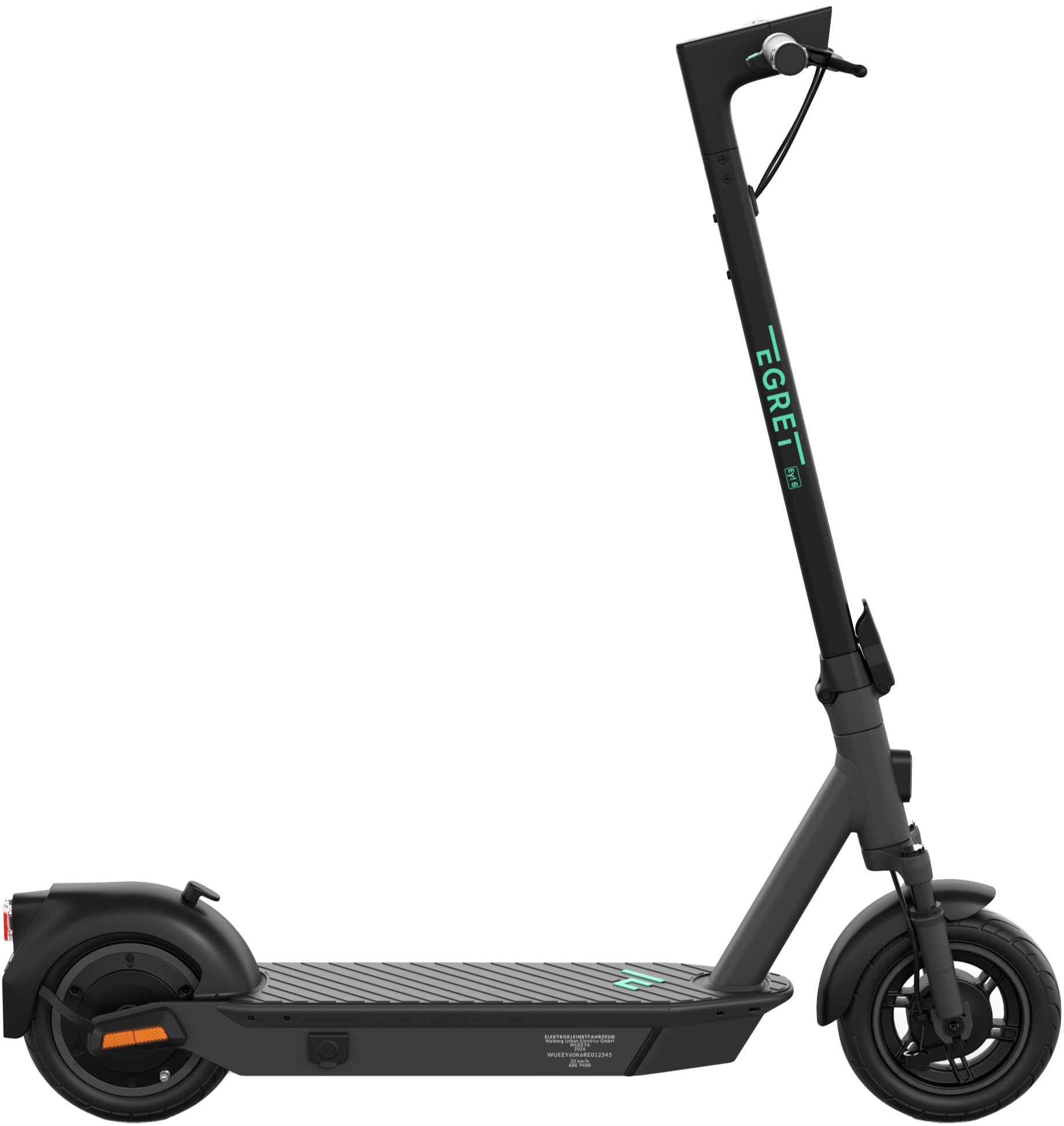 Egret E-Scooter »Egret Ey! 6«, Electric Scooter, mit Straßenzulassung, bis zu 55 km Reichweite