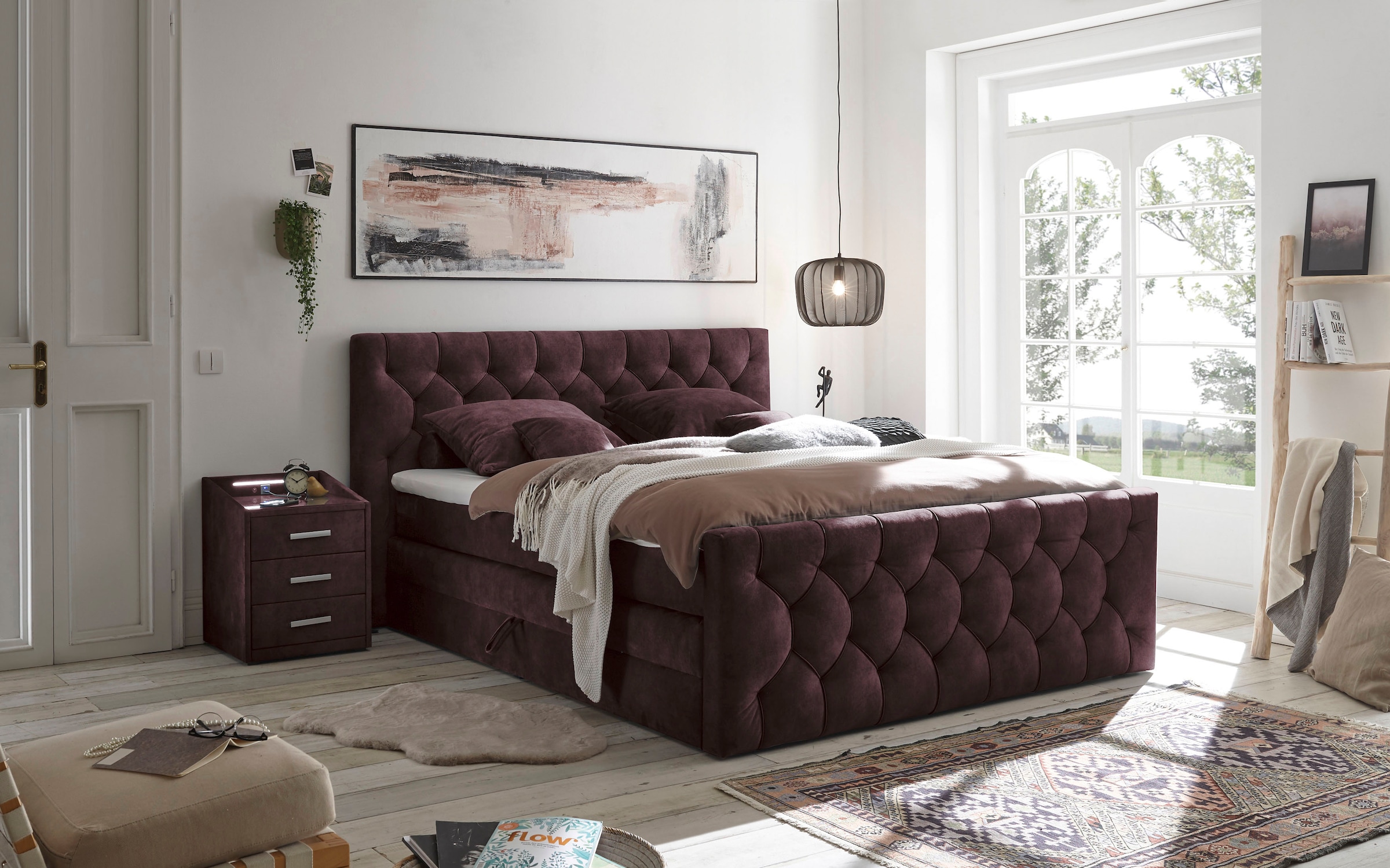 ED EXCITING DESIGN Boxspringbett ""Cashfield", OTTOs Choice Topseller inkl. günstig online kaufen