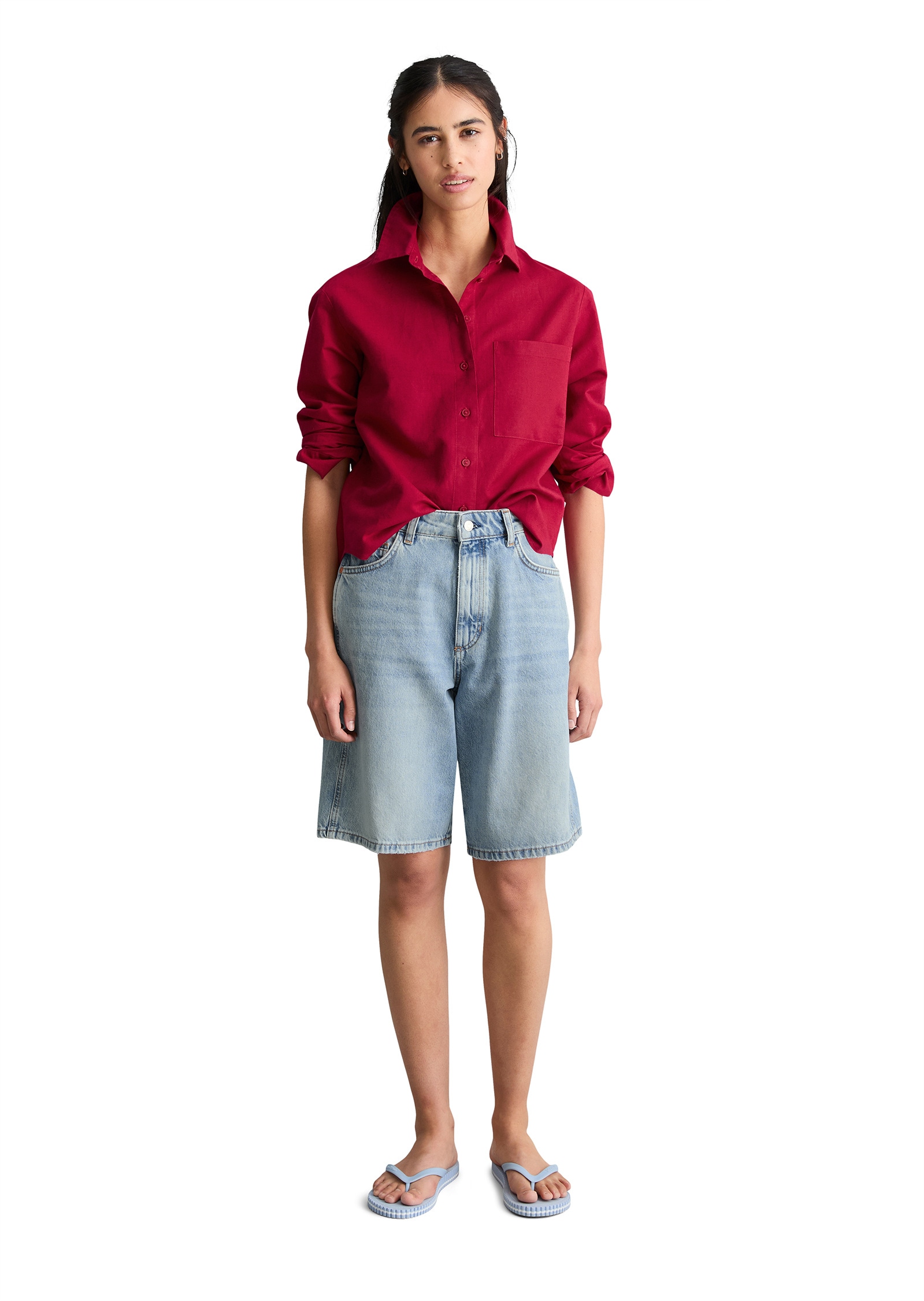 Marc O'Polo DENIM Shorts »aus Organic-Cotton«