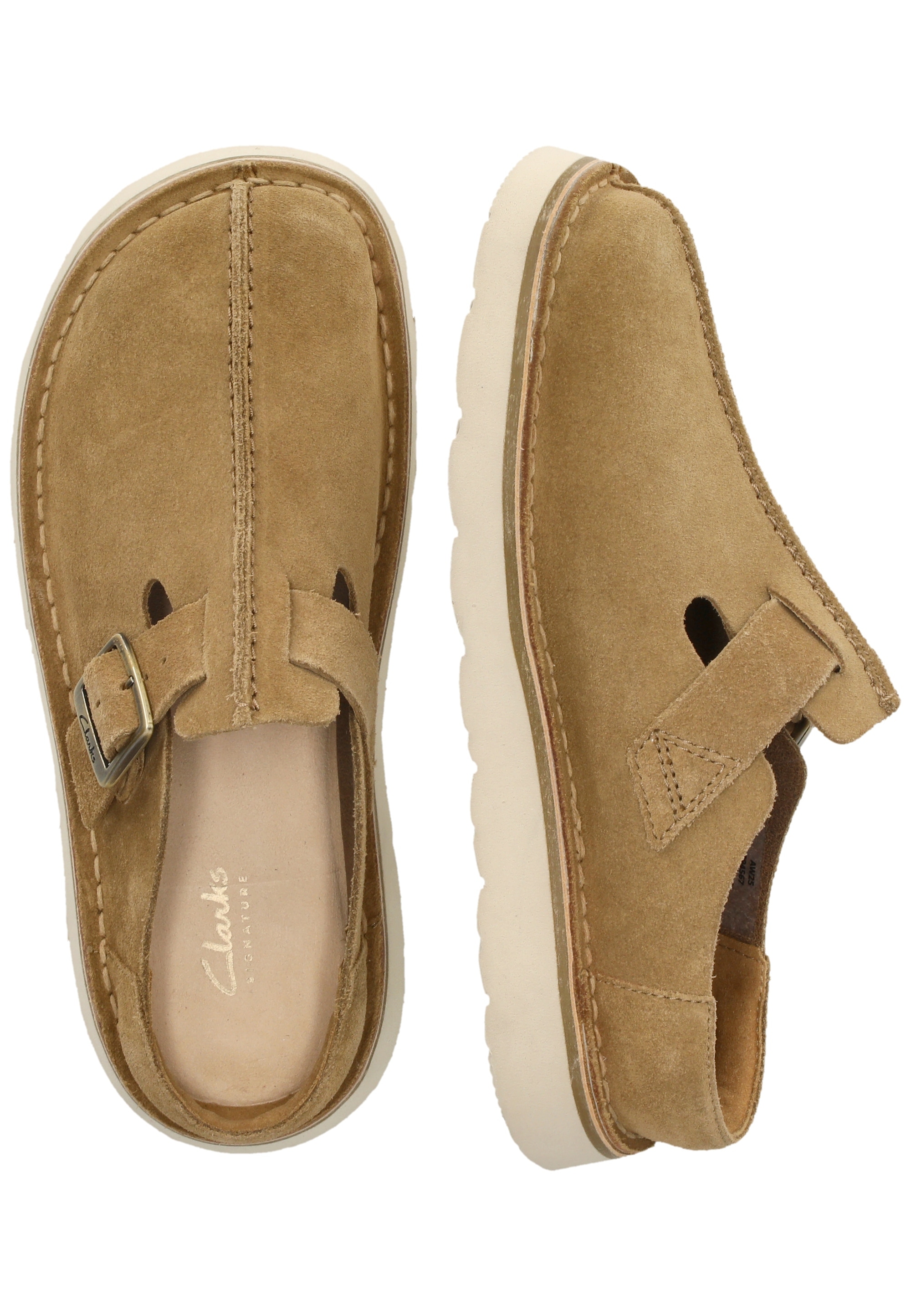 Clarks Hausschuh »Solsbury Mule«  mit Stitch-down-Konstruktion