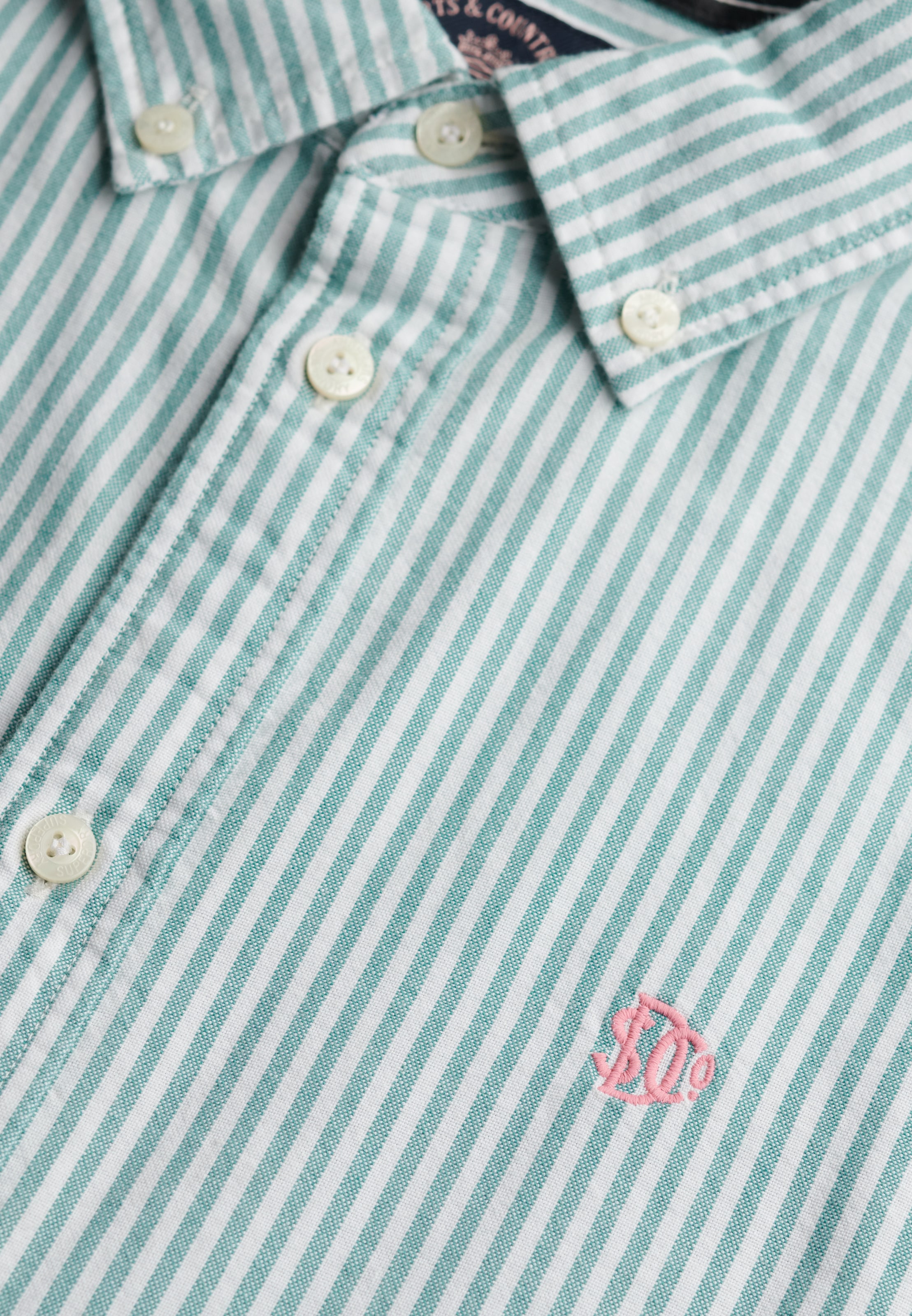 Superdry Hemdbluse »SLIM OXFORD BD L/S SHIRT« Baumwolle, slim fit