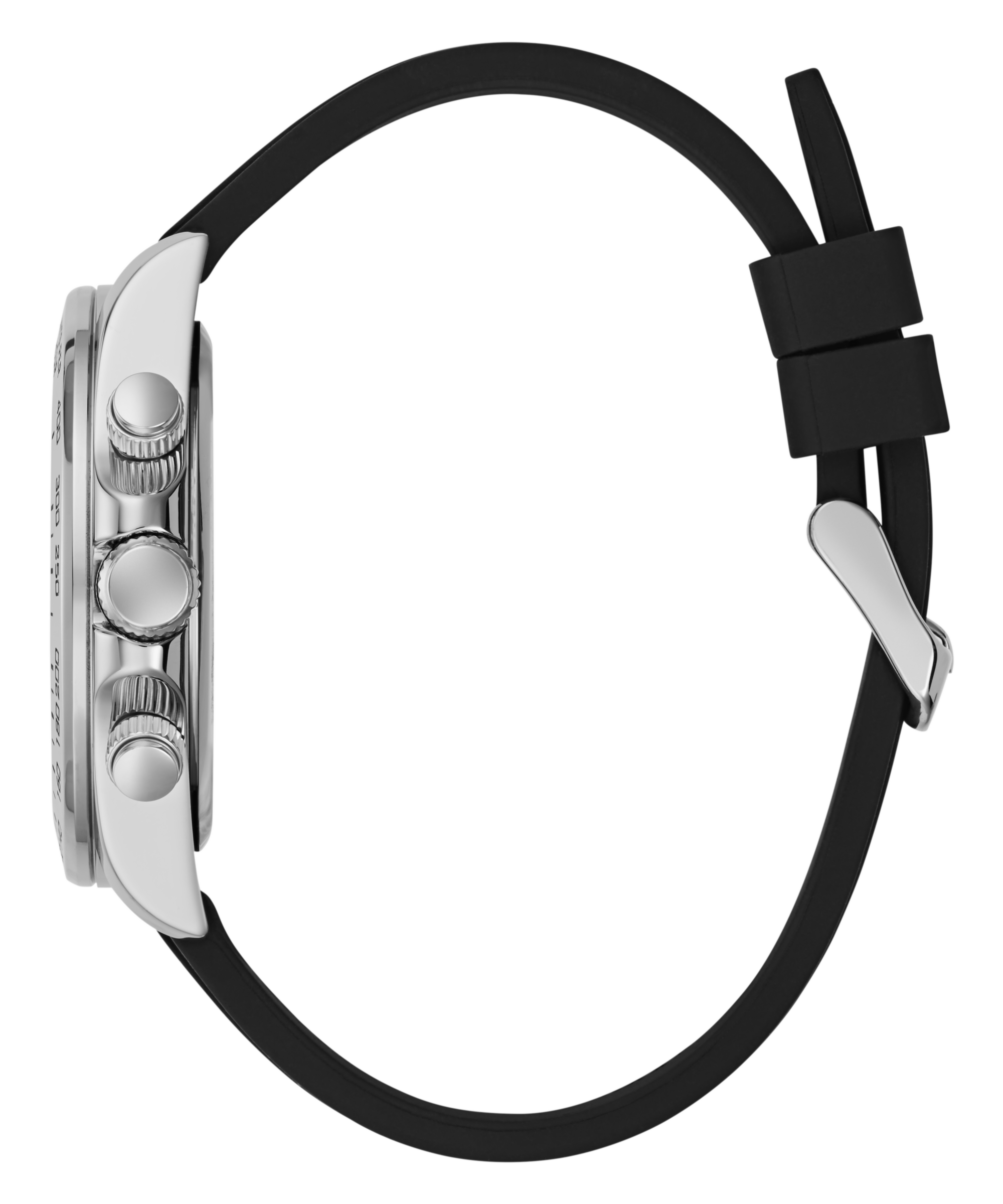 Guess Chronograph »ARTHUR« Quarzuhr, Armbanduhr, Herrenuhr, Silikonarmband, analog, Tag