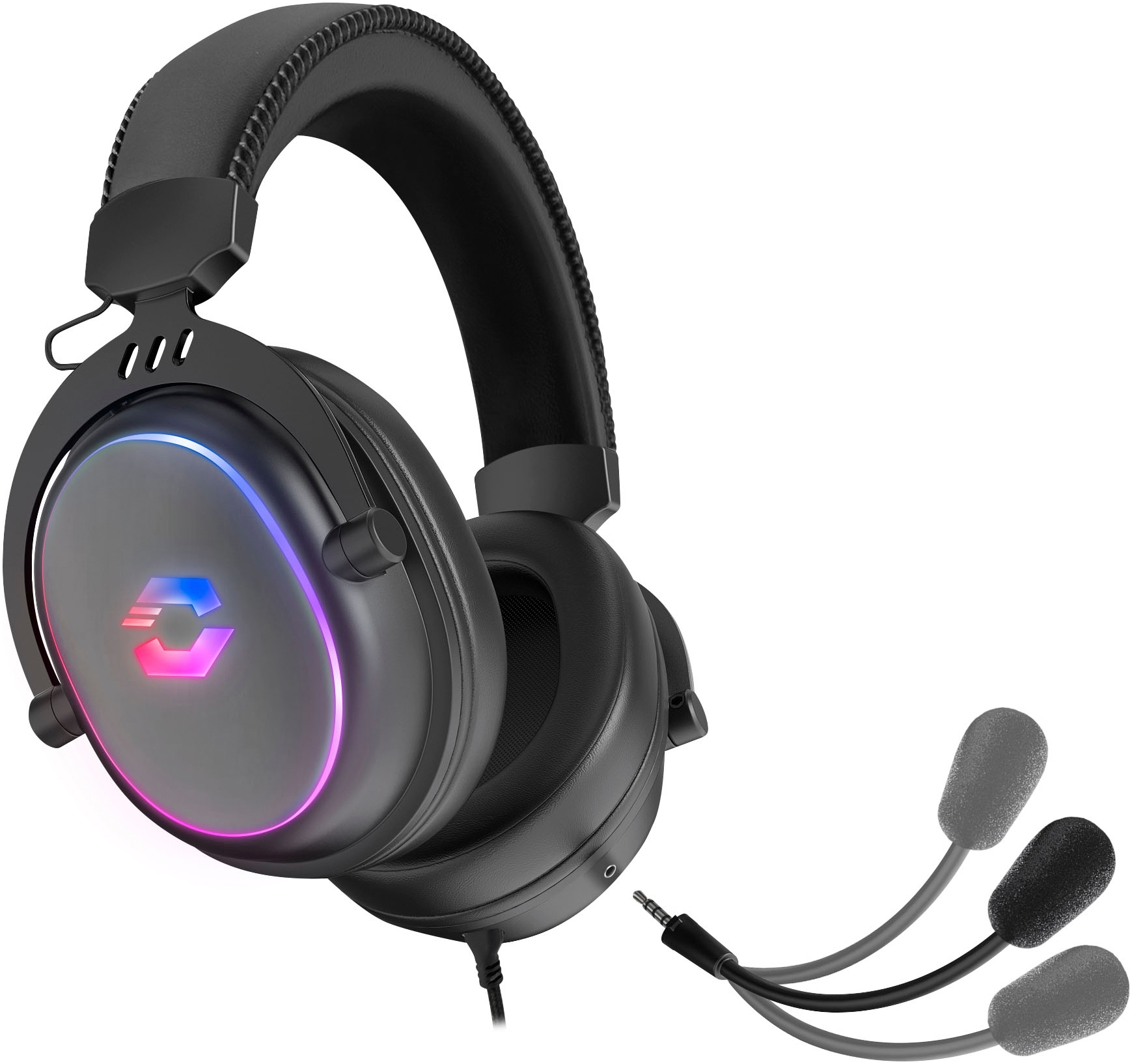 Speedlink Gaming-Headset »CONUX RGB Stereo«, Mikrofon abnehmbar, für PC/PS5/PS4/Xbox Series X/S/Switch/OLED/Lite