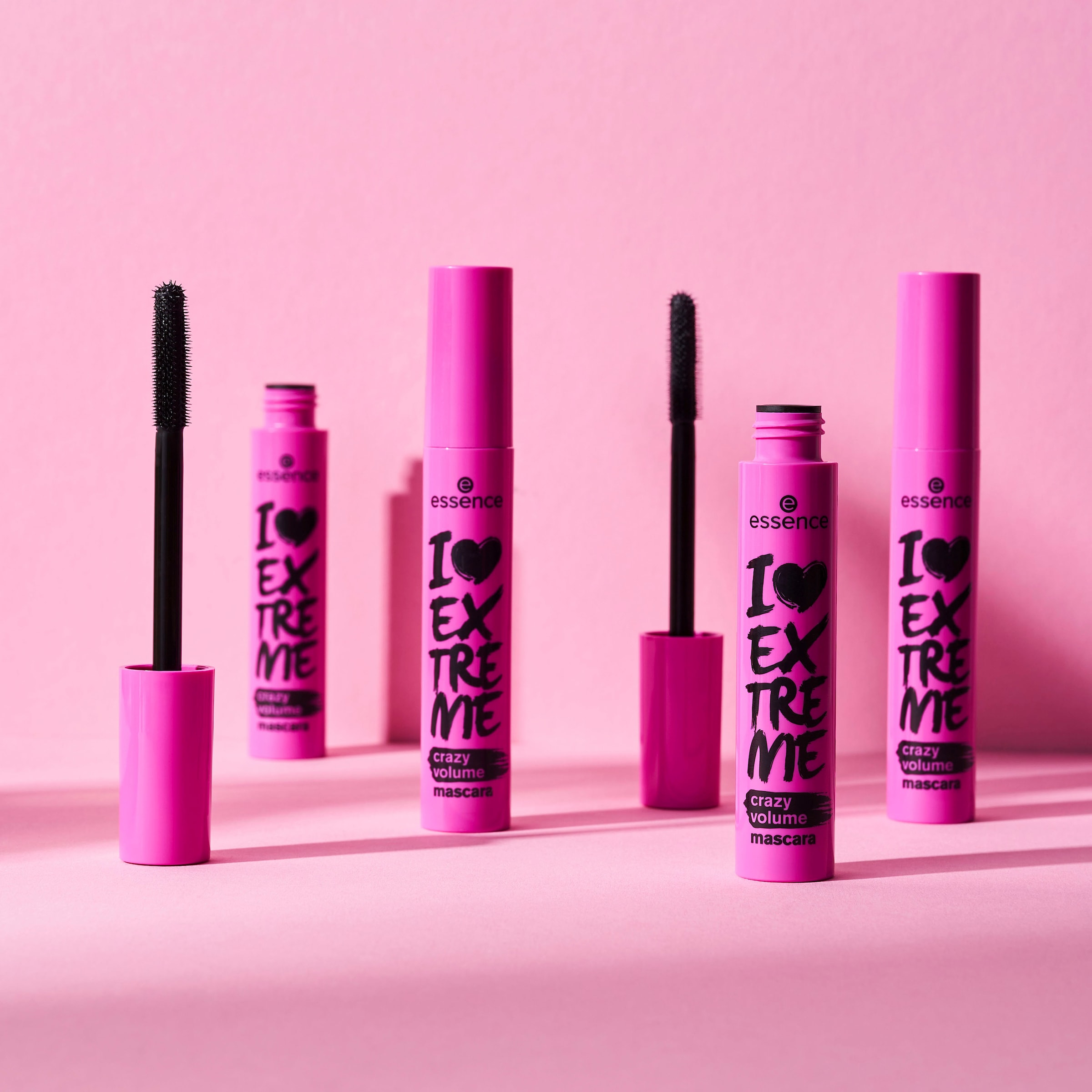 Essence Mascara »I LOVE EXTREME crazy volume mascara«, (Set, 3 tlg.)