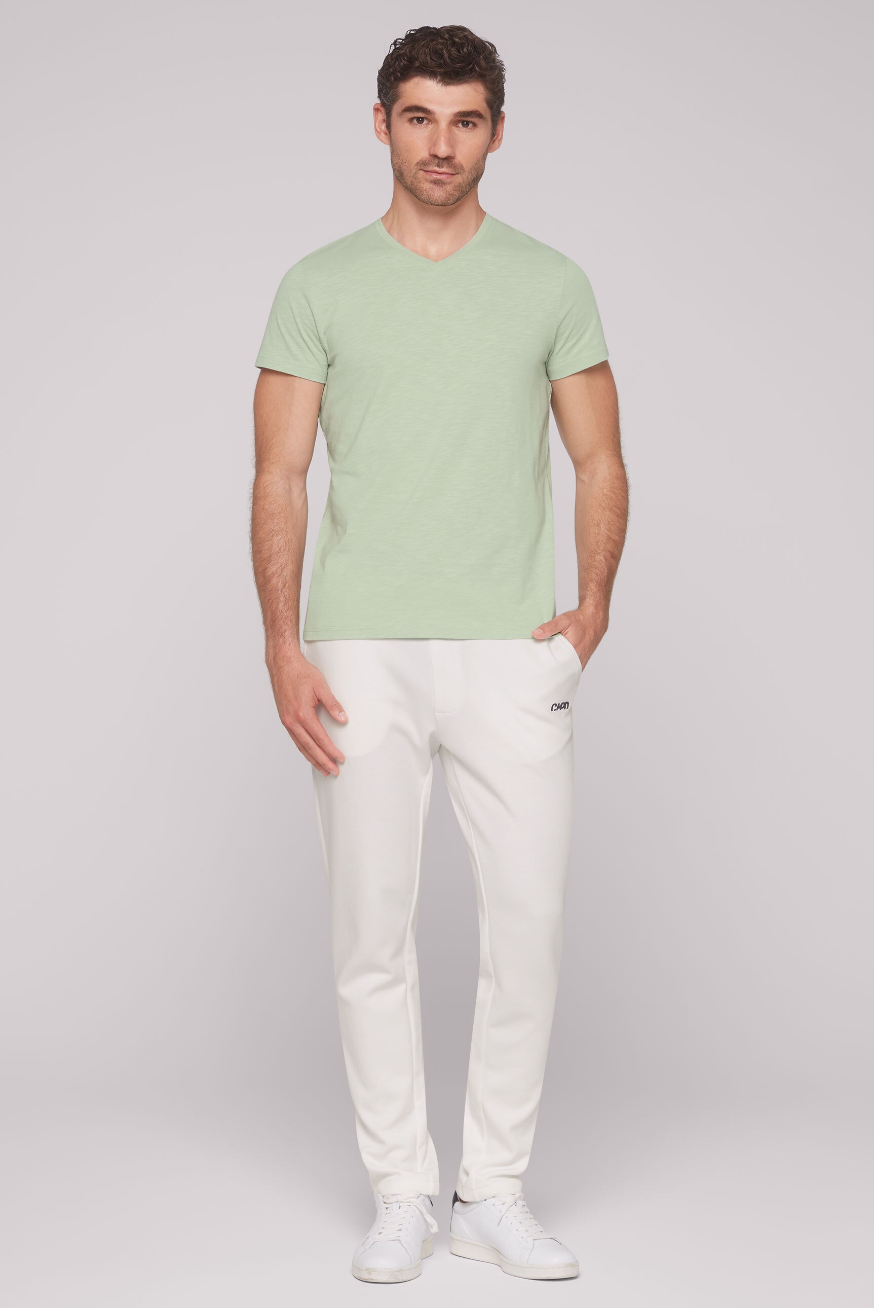 CMPD V-Shirt, aus Baumwolle