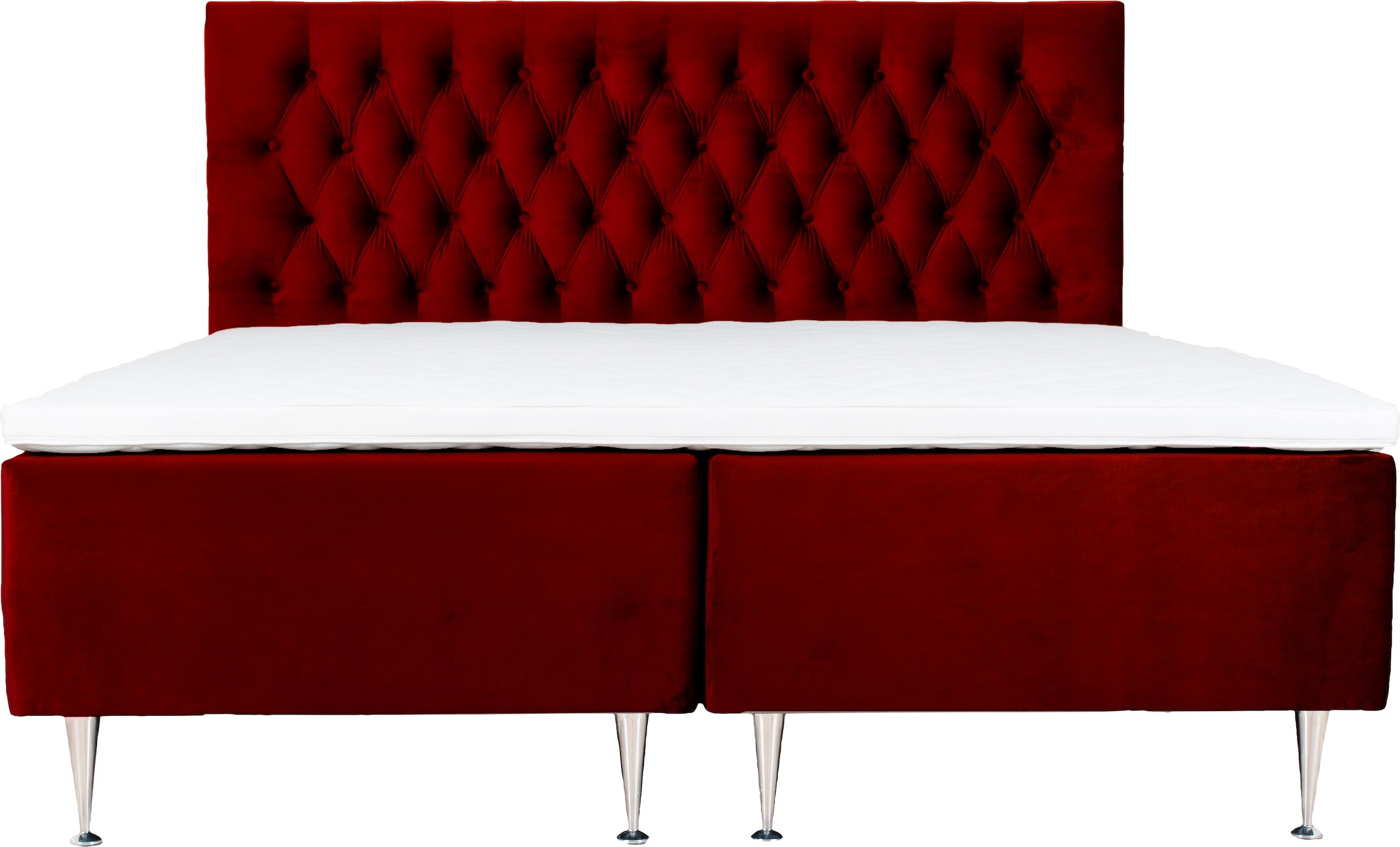 Home affaire Boxspringbett "Exclusive" inkl. Topper, 3 Breiten, 3 Härtegrad günstig online kaufen